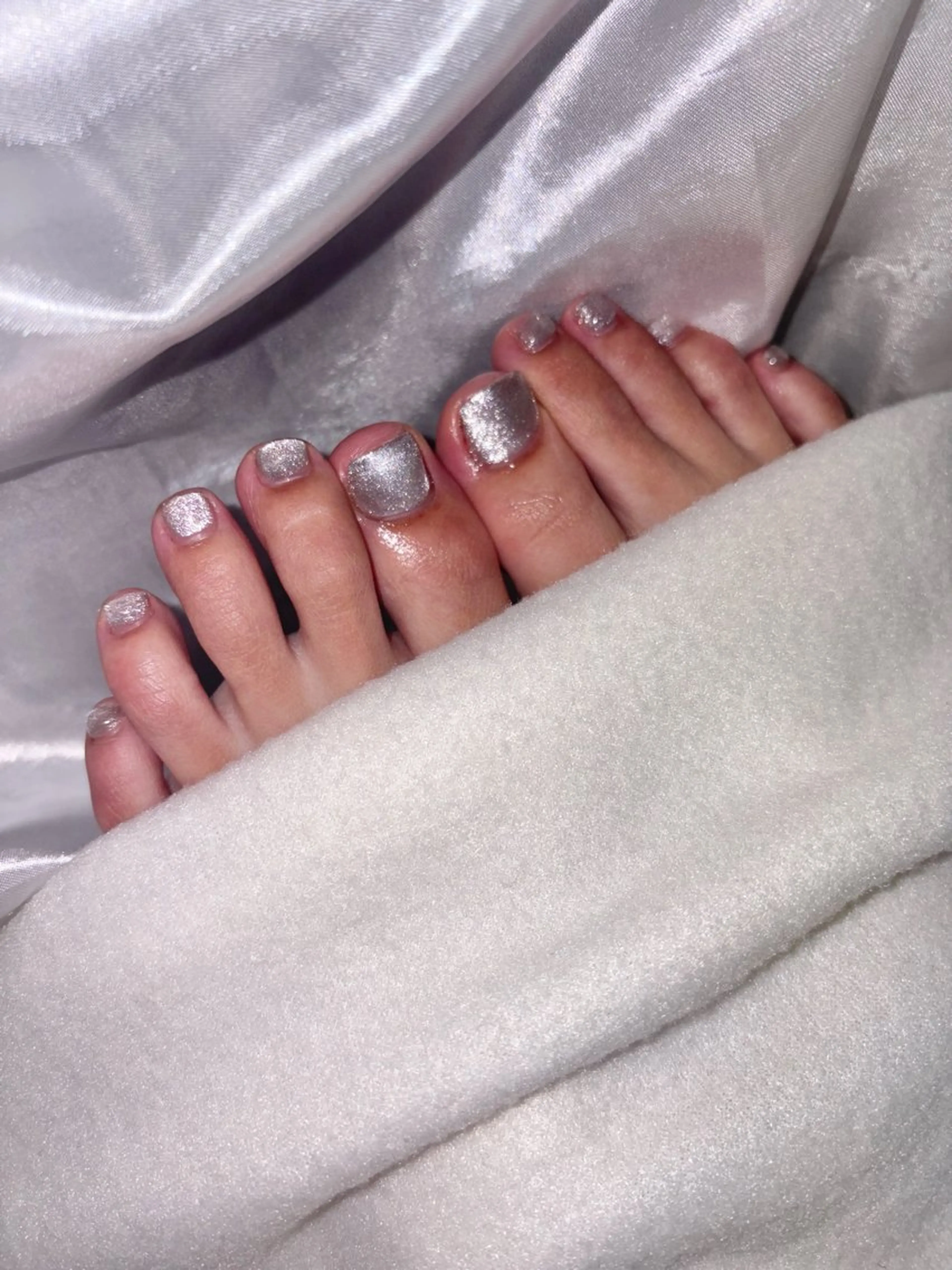 1/12(月)16:30〜《練習モデル》フットネイル ワンカラー オフなしの写真