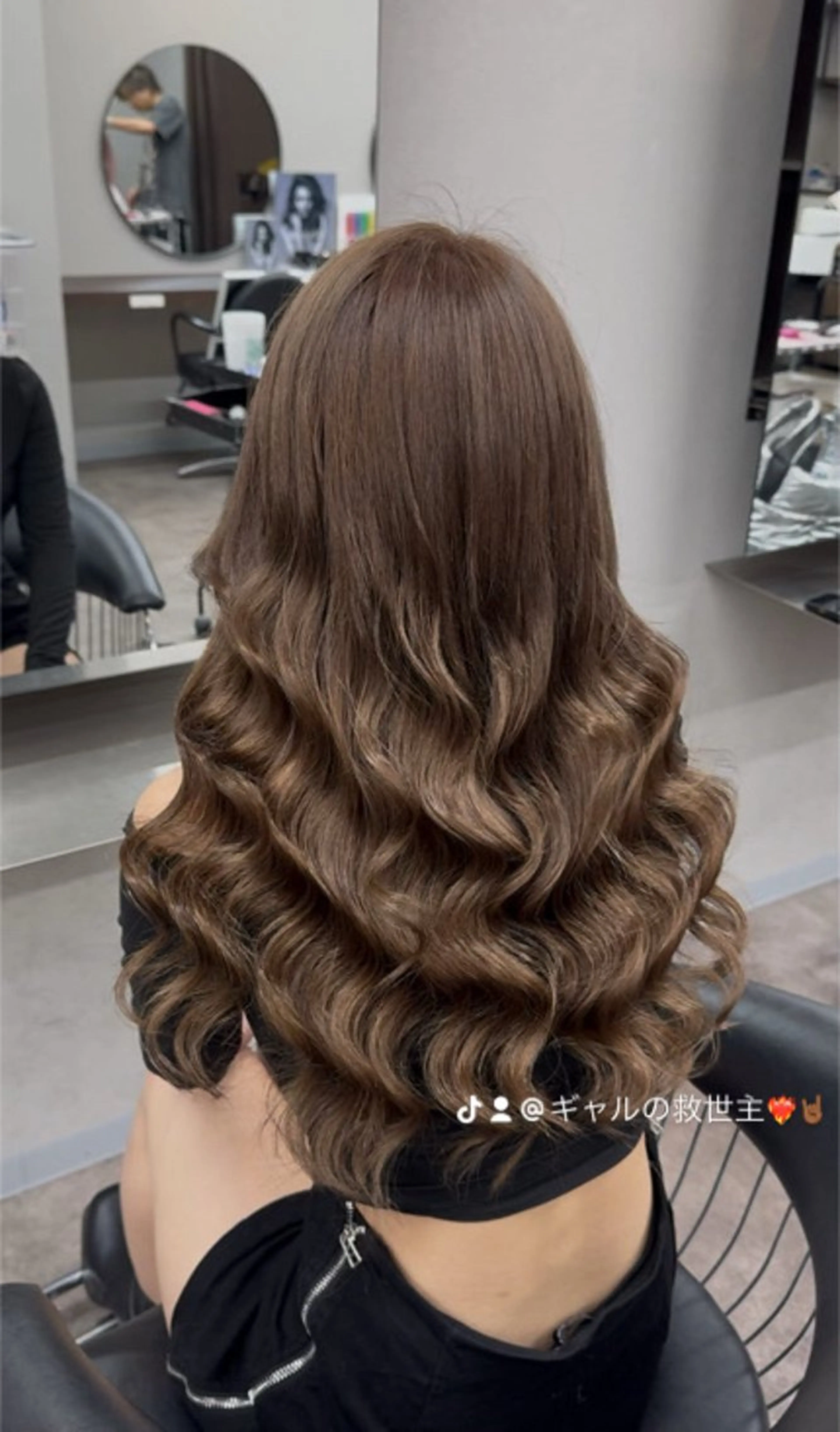 最高級人毛100%レミー毛エクステ45センチ✨60本の写真