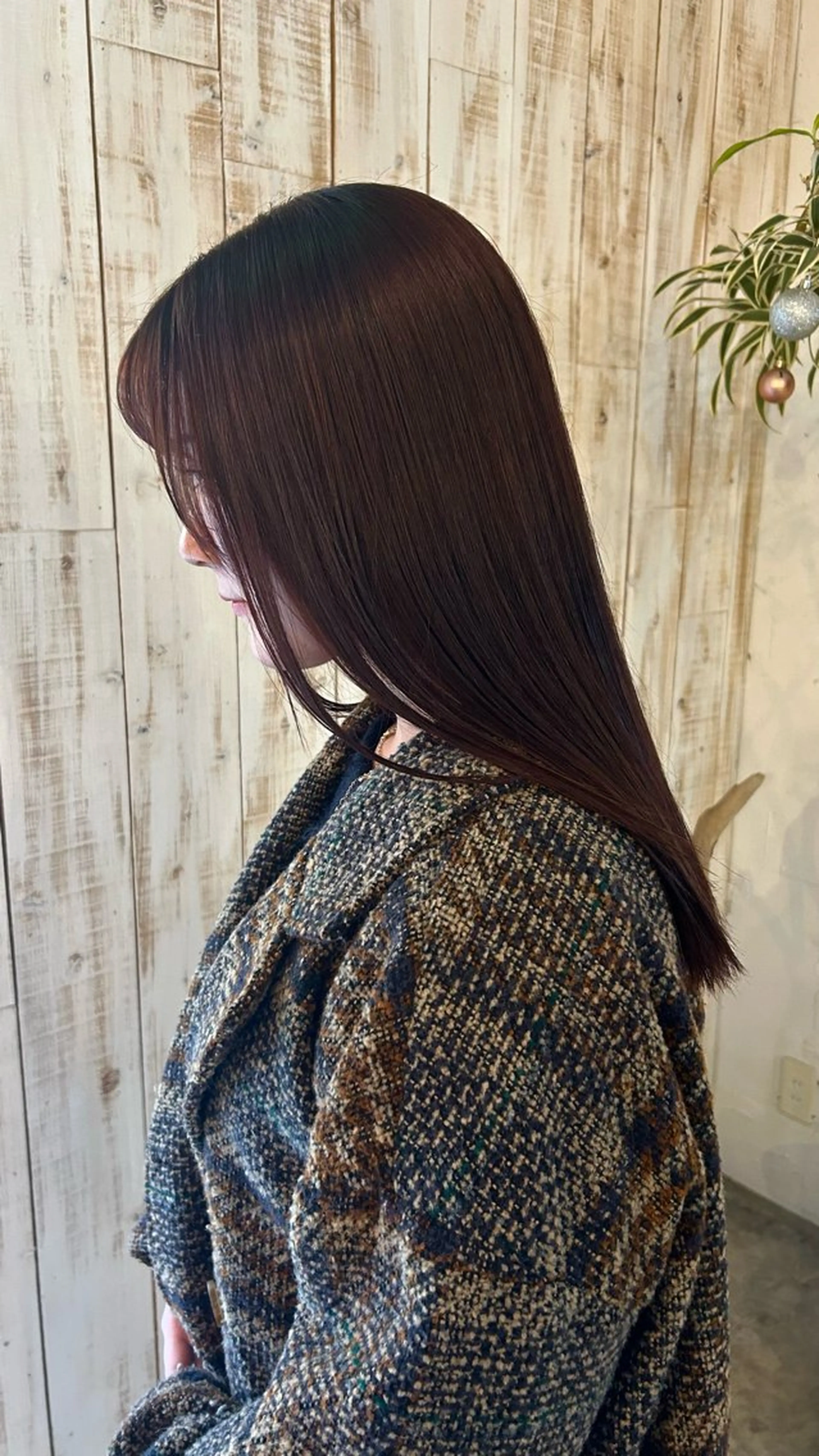 カラー ブラウンカラー レッドカラー 藤澤 樹のヘアスタイル