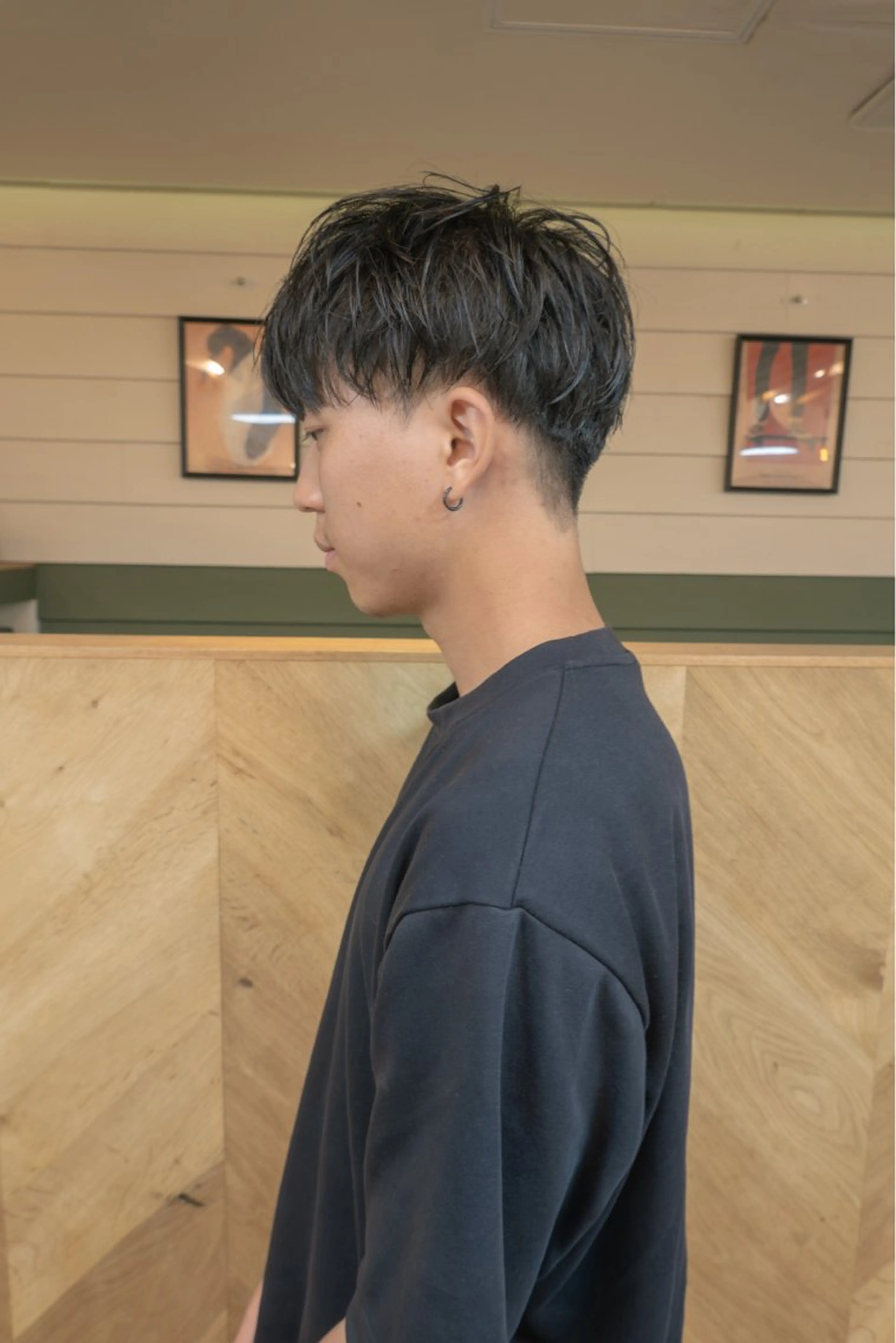 メンズ 【ボブ】縮毛矯正/ 船橋駅5分/鈴木杏美のヘアスタイル