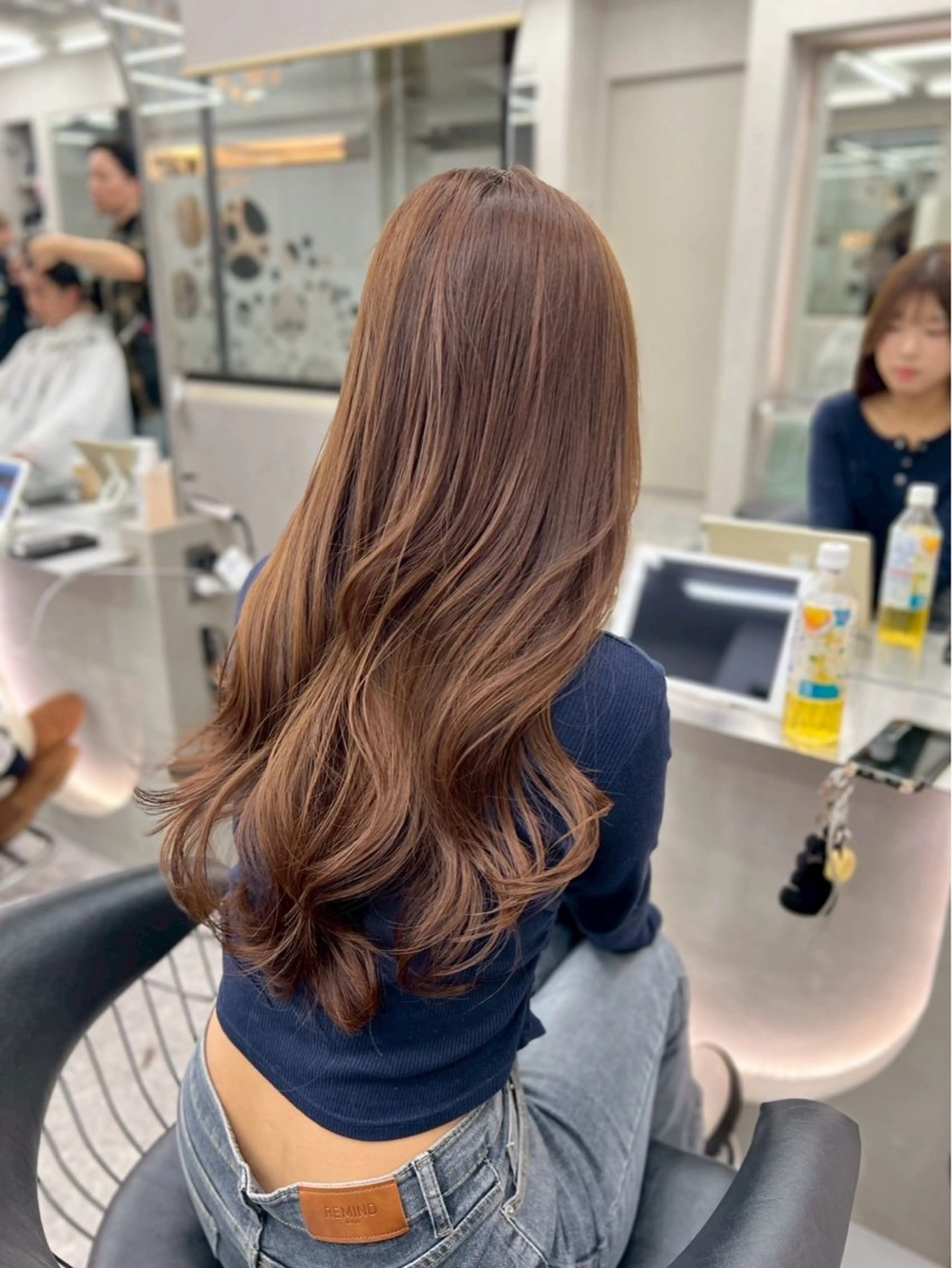 【🐮ダブルカラー＆髪質改善トリートメント🐮】の写真