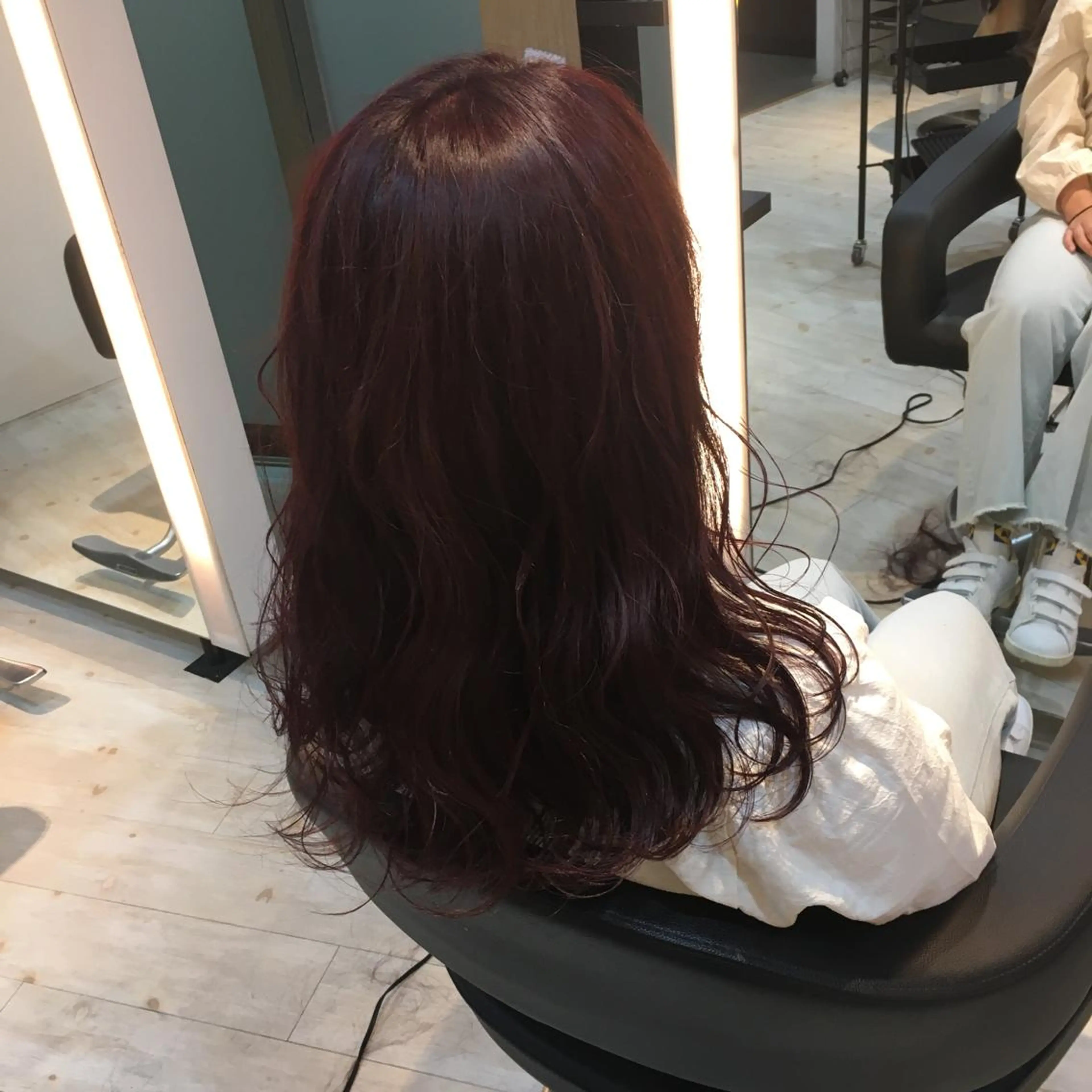 ロング カラー パープルカラー Minori【ミノリ】所属・井手 孔介のヘアスタイル