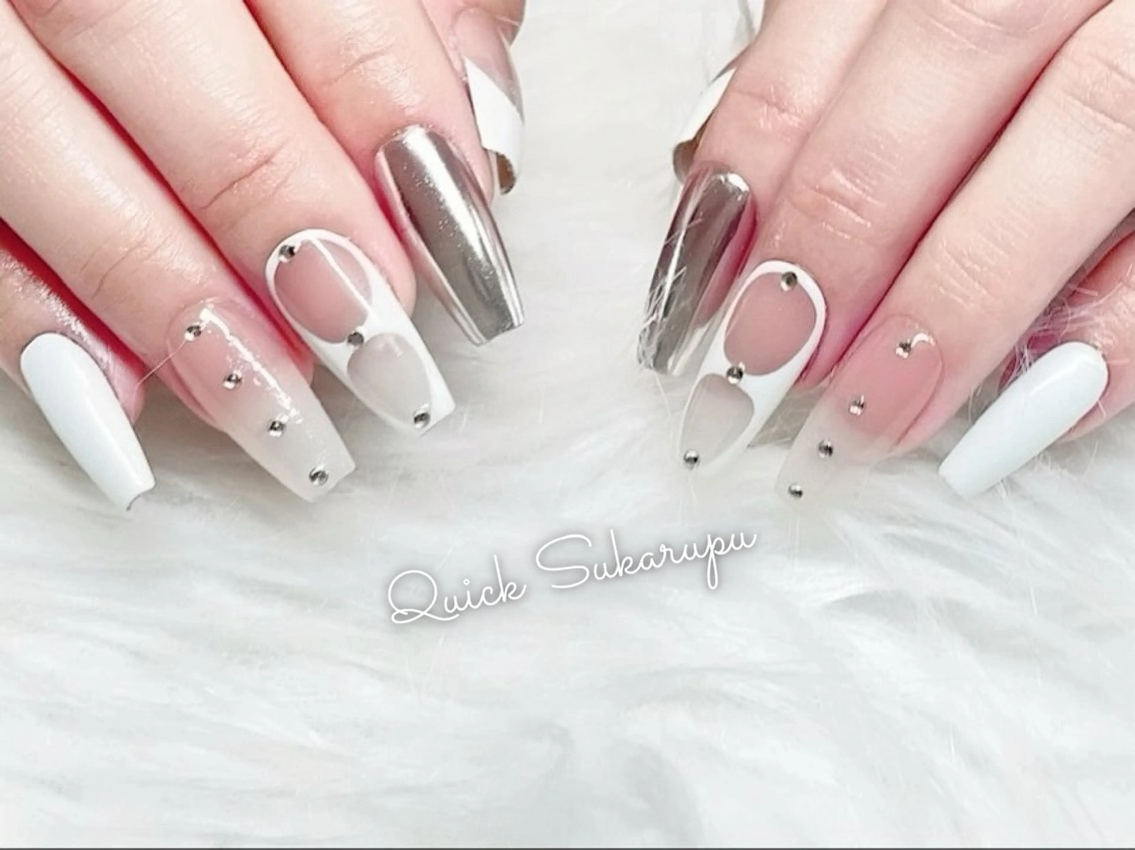 ネイル ハンドネイル Quick Sukarupu新宿のネイルデザイン