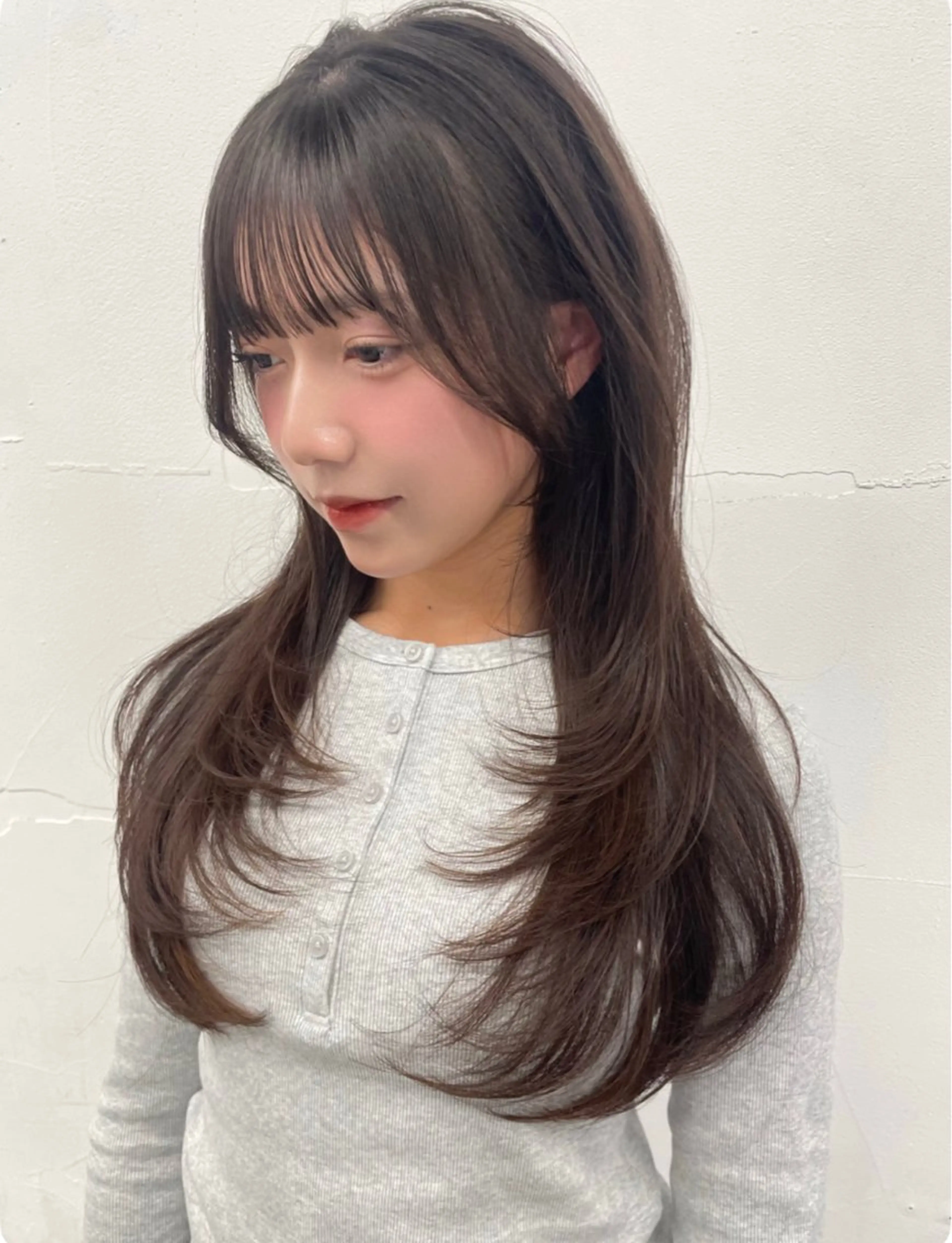 ロング カット ショート/レイヤー カット/ミサキ💐のヘアスタイル