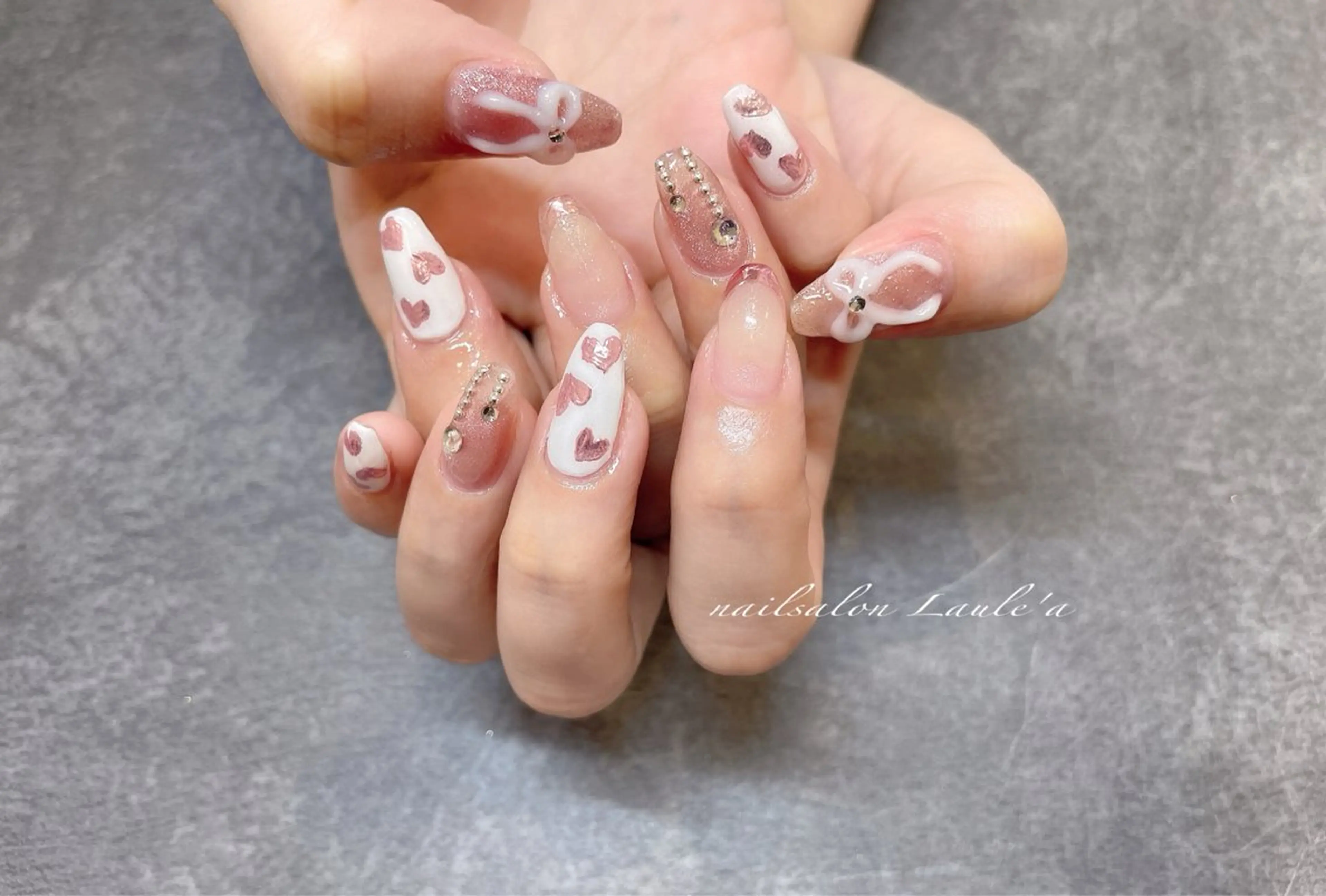 ネイル ハンドネイル nailsalon Laule'aのネイルデザイン