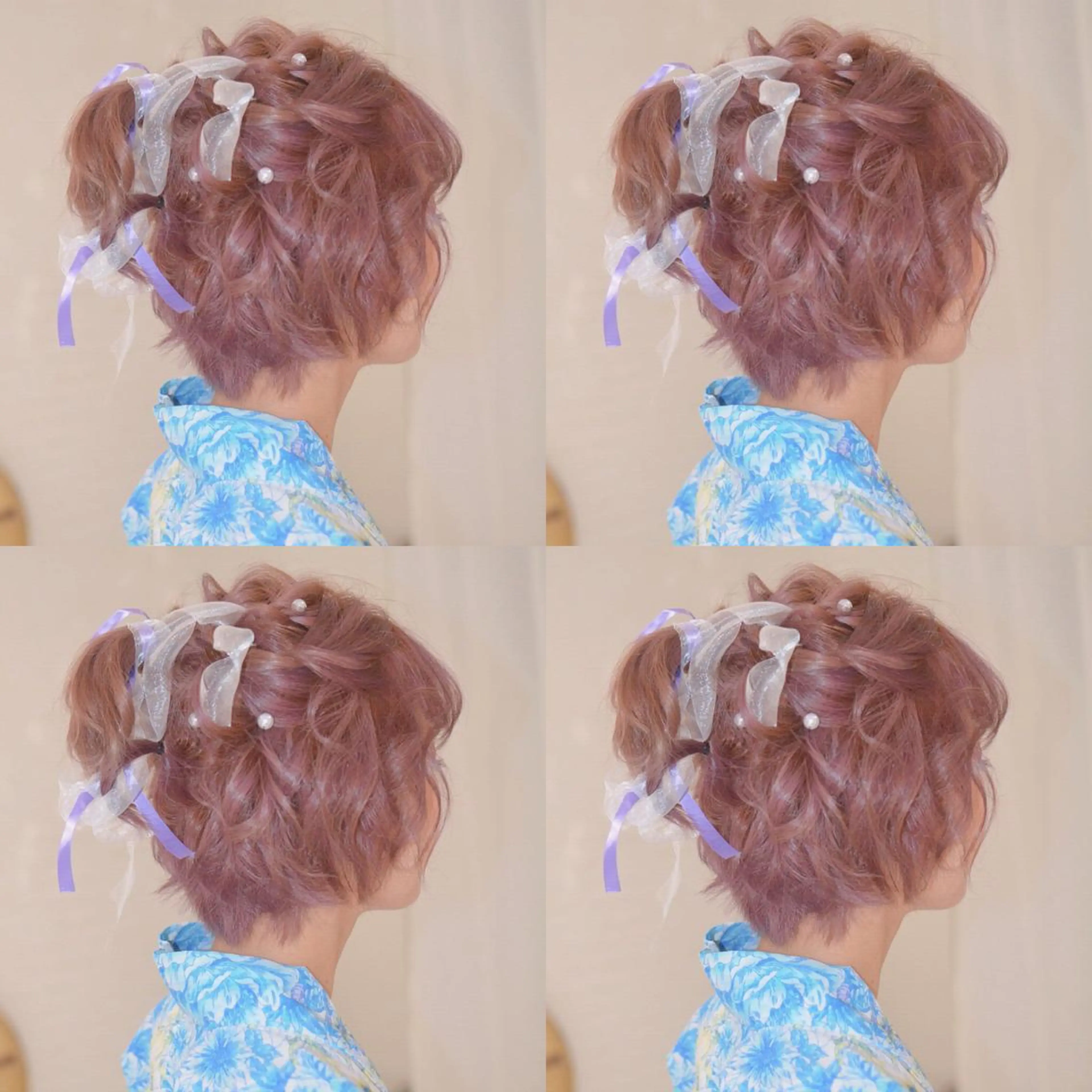 ショート ヘアアレンジ ヘアセット 🌷MAYU 🌷のヘアスタイル