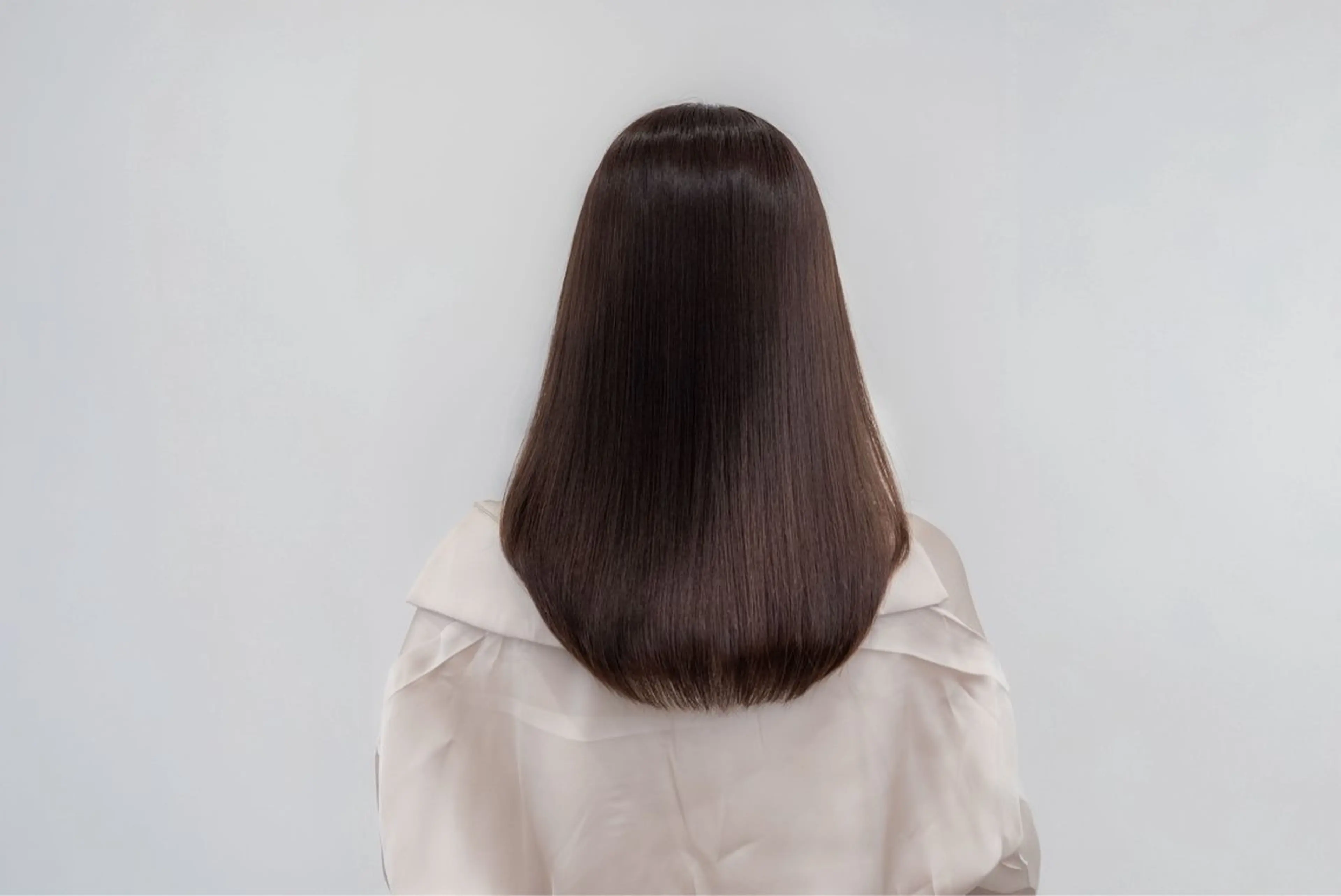 ロング 髪質改善 SNSモデルのヘアスタイル