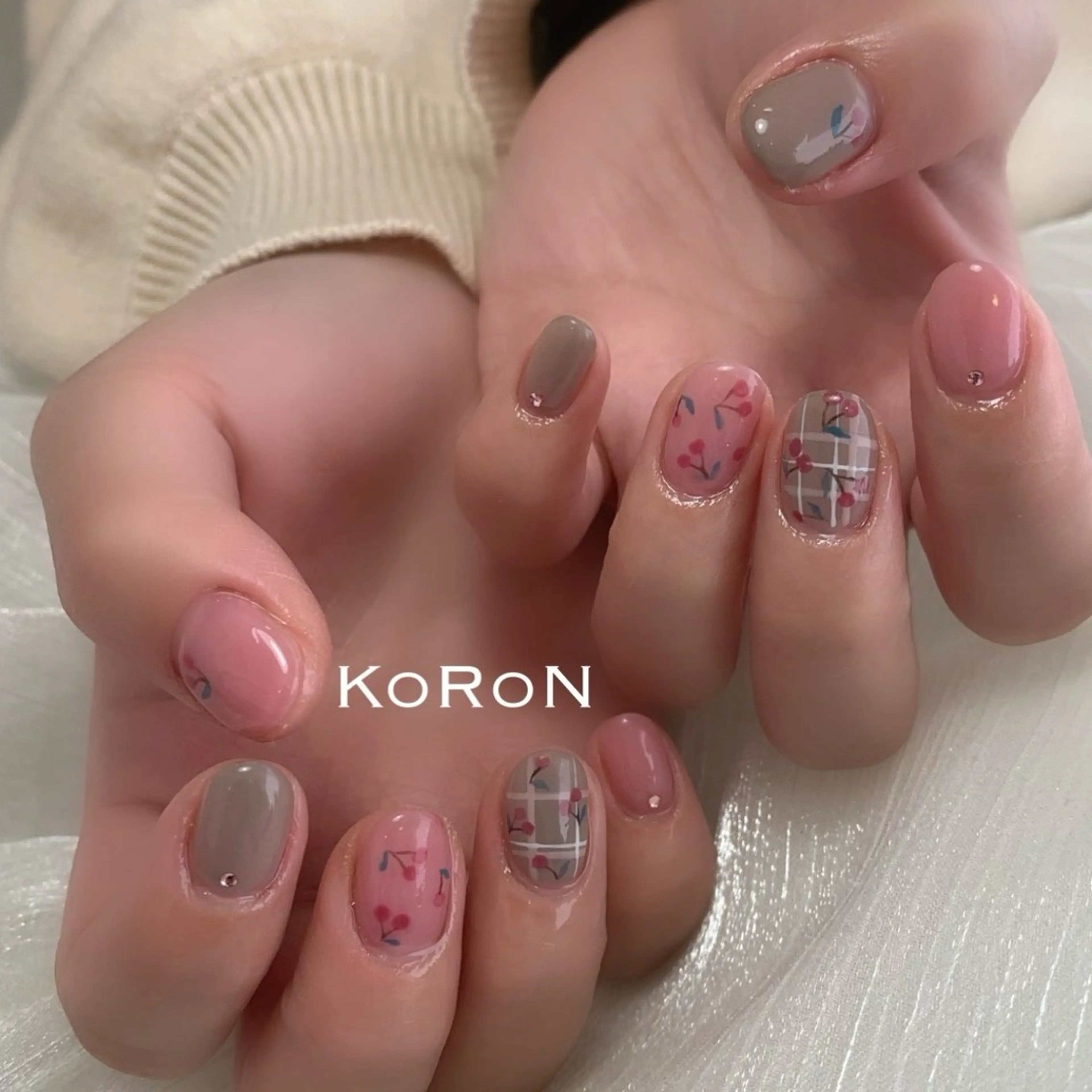 ネイル ハンドネイル 自宅サロン鎌倉 KORONのネイルデザイン