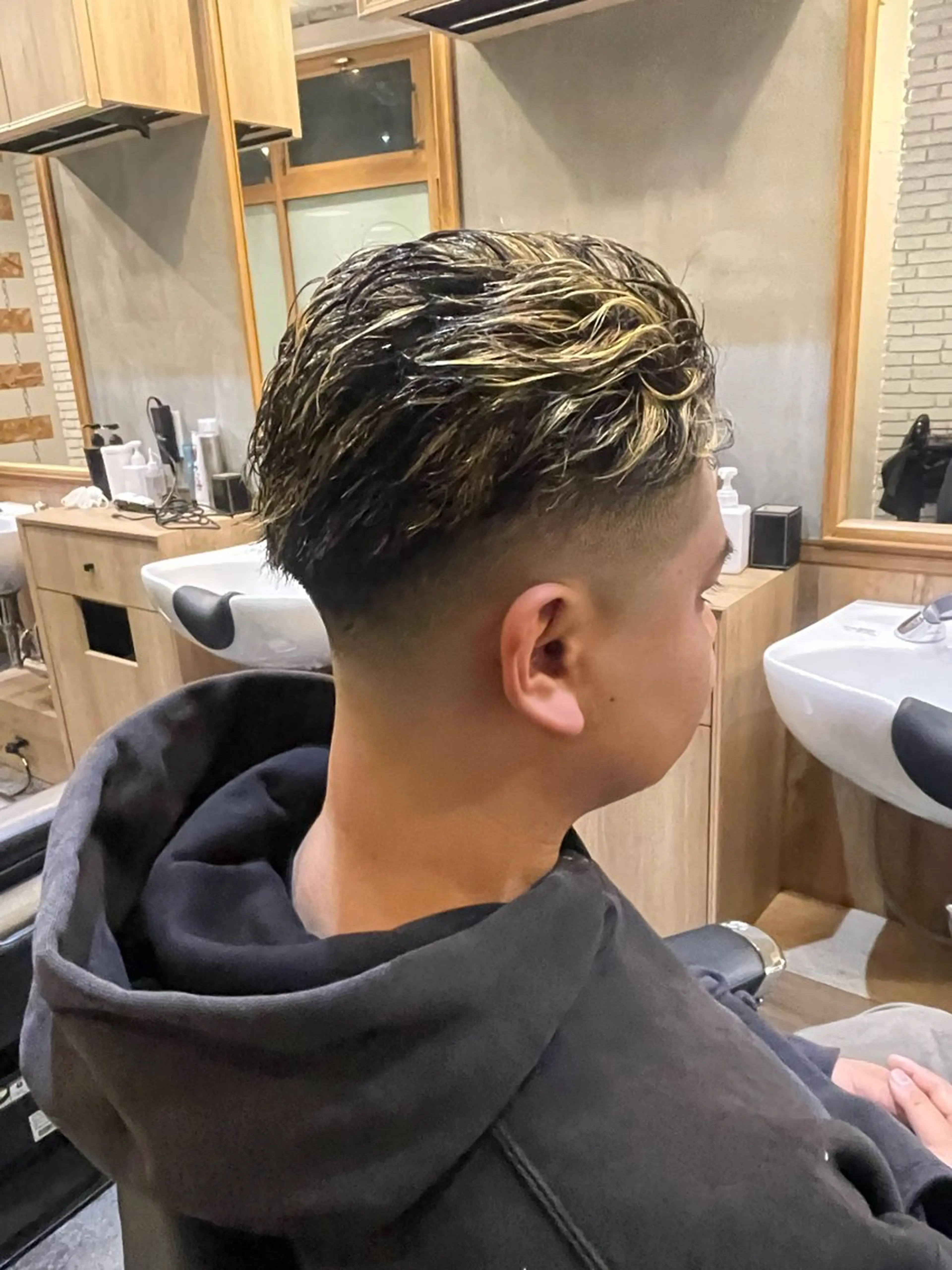 ショート メンズ smilehair国分寺店所属・💈barber 中根 龍星のヘアスタイル