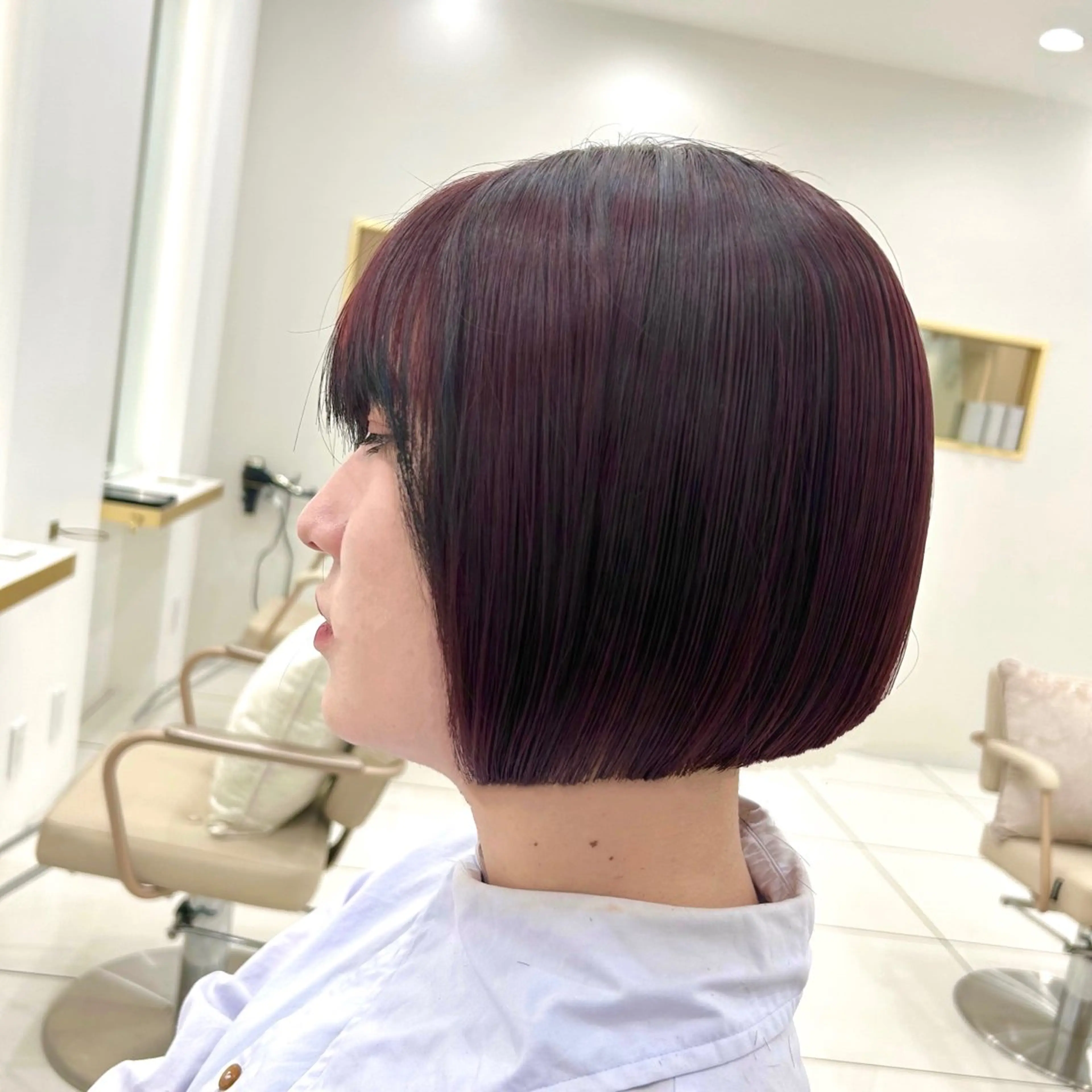 ショート 韓国顔まわり/前髪 /レイヤー/いつきのヘアスタイル