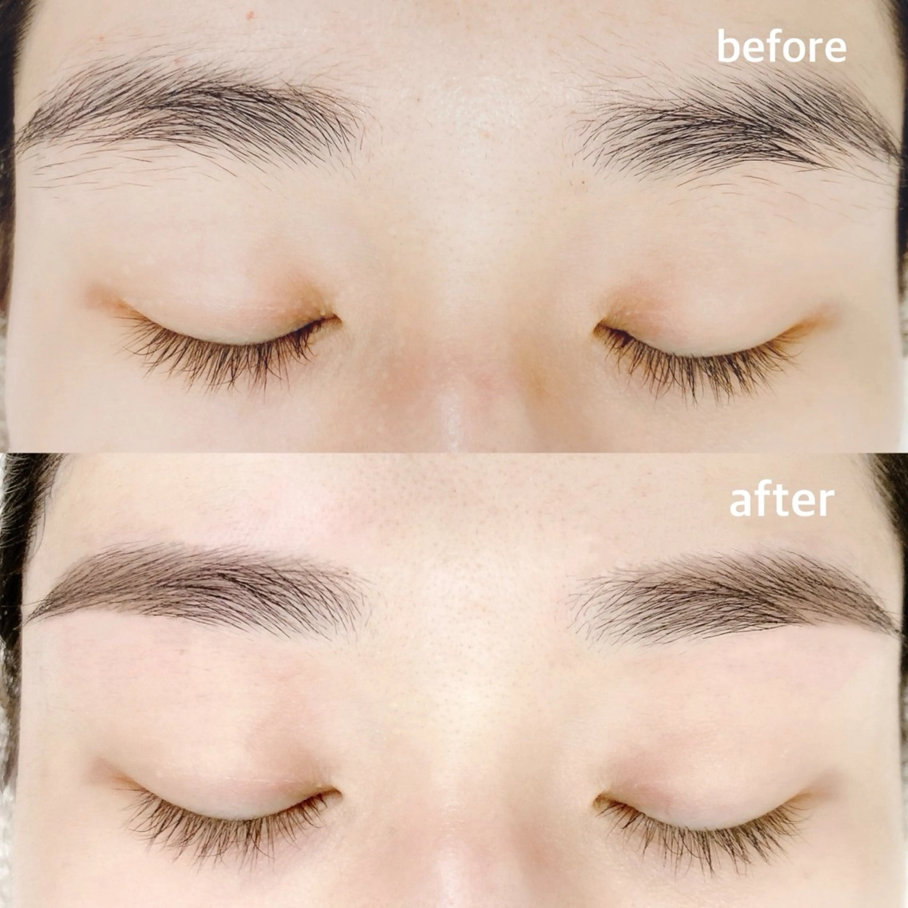 【ブロウラミネーション(ノンケミカル)★ご新規さま】眉wax込みの写真