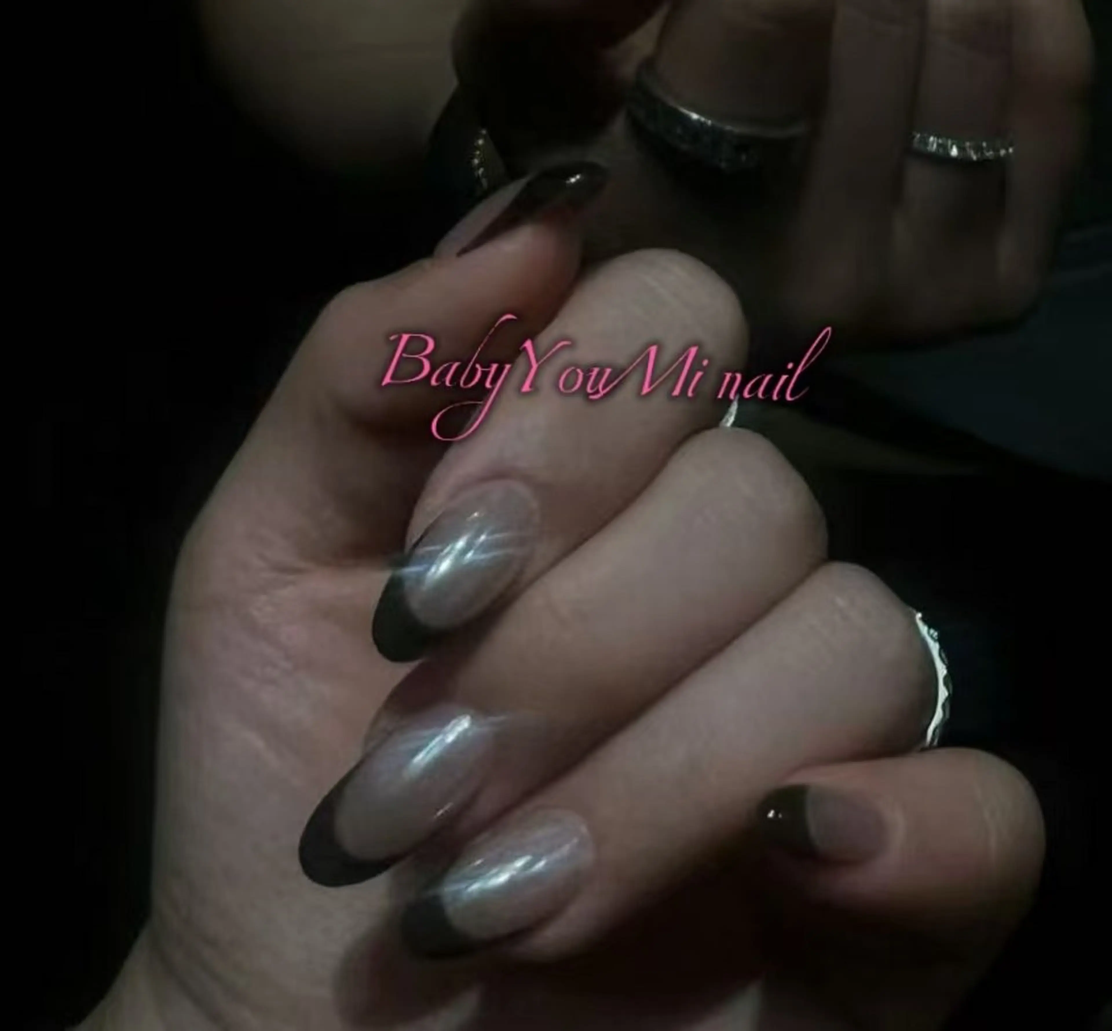 ネイル オーロラネイル フラワーネイル フットネイル フレンチネイル ジェルネイル ハンドネイル Oomiya 服部のネイルデザイン