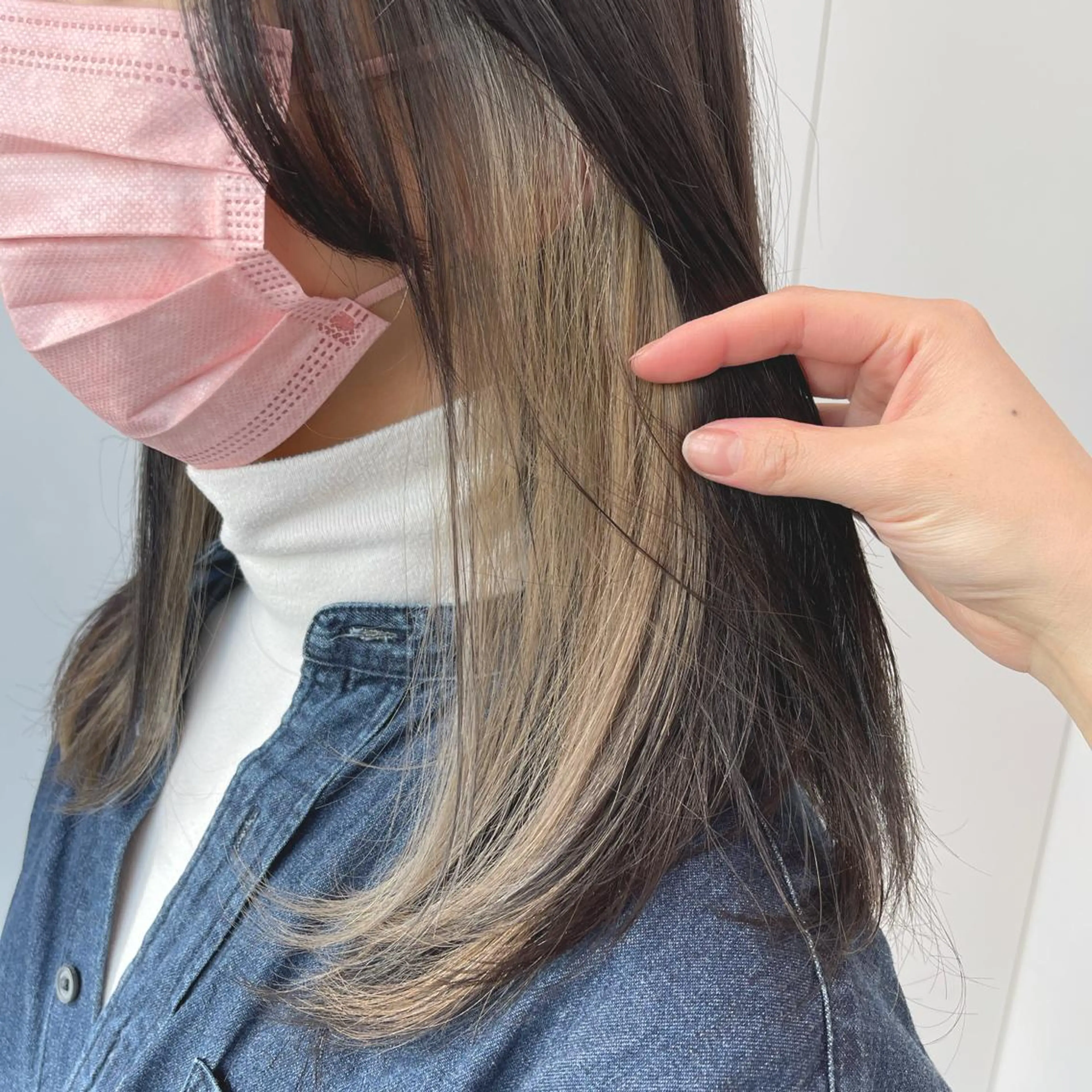 カラー 🤍💕ブリーチカラ ーAyaka💕🤍のヘアスタイル