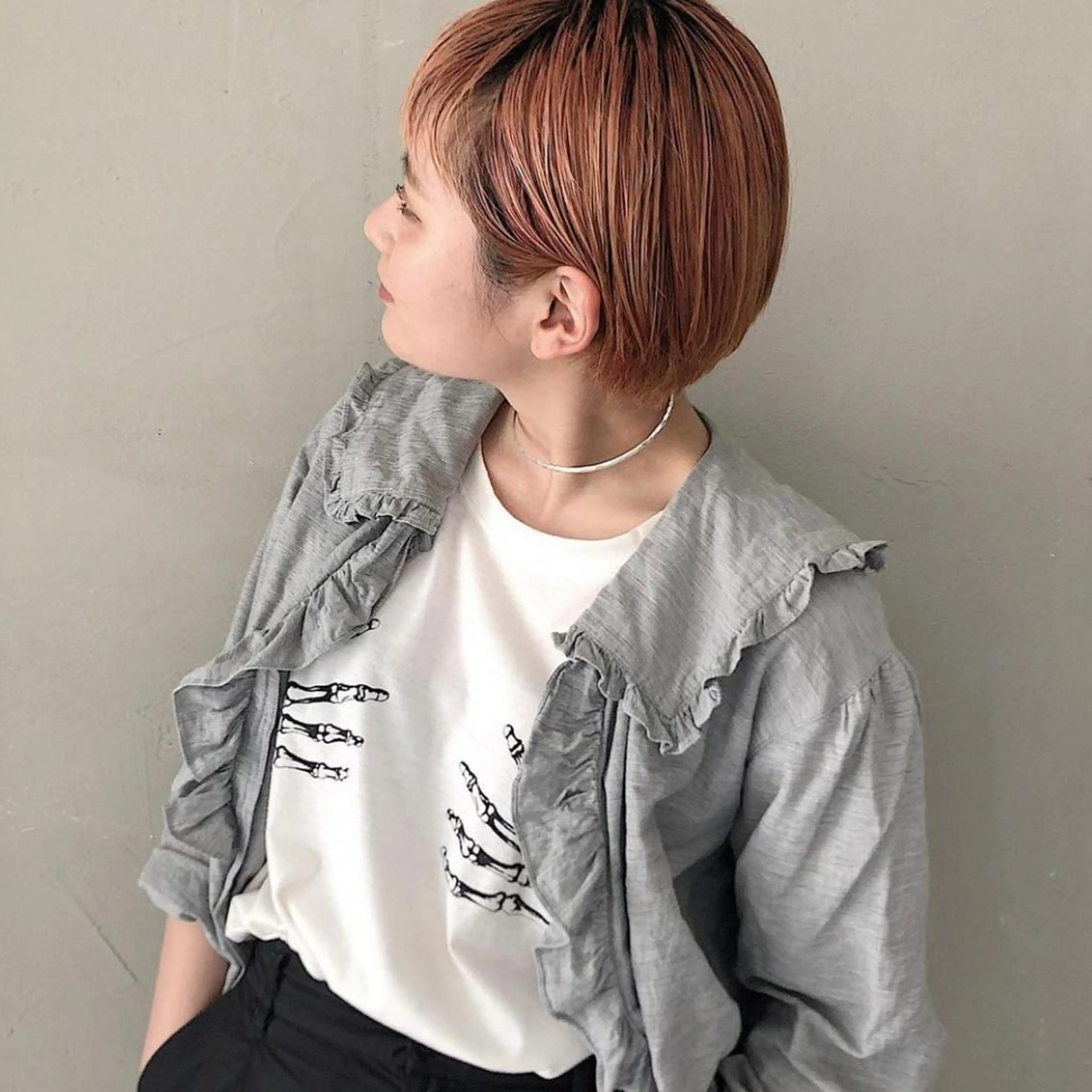 ショート カラー デザインカラー🥂 YUKAのヘアスタイル