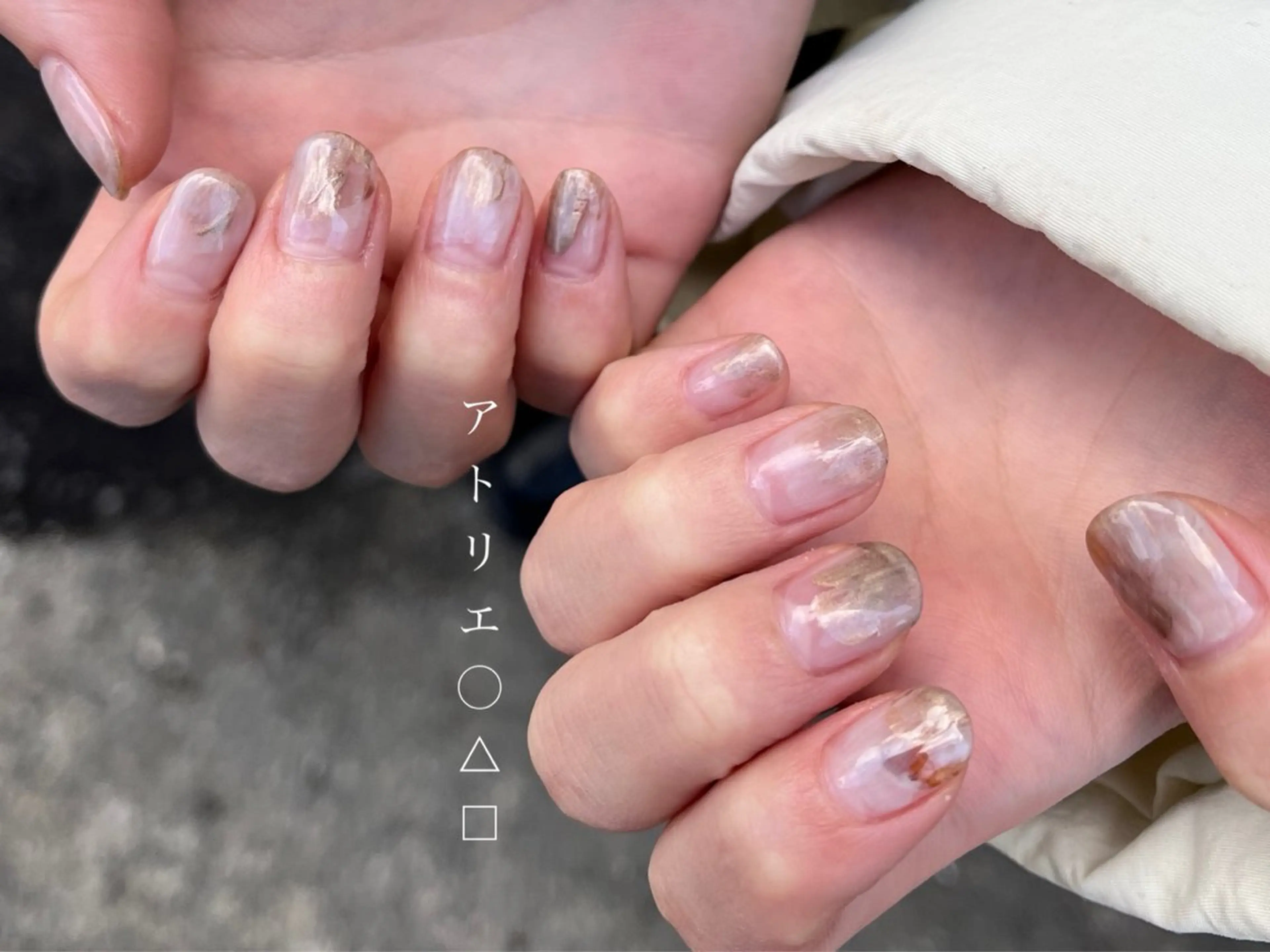 ネイル ハンドネイル アトリエ ○△□のネイルデザイン