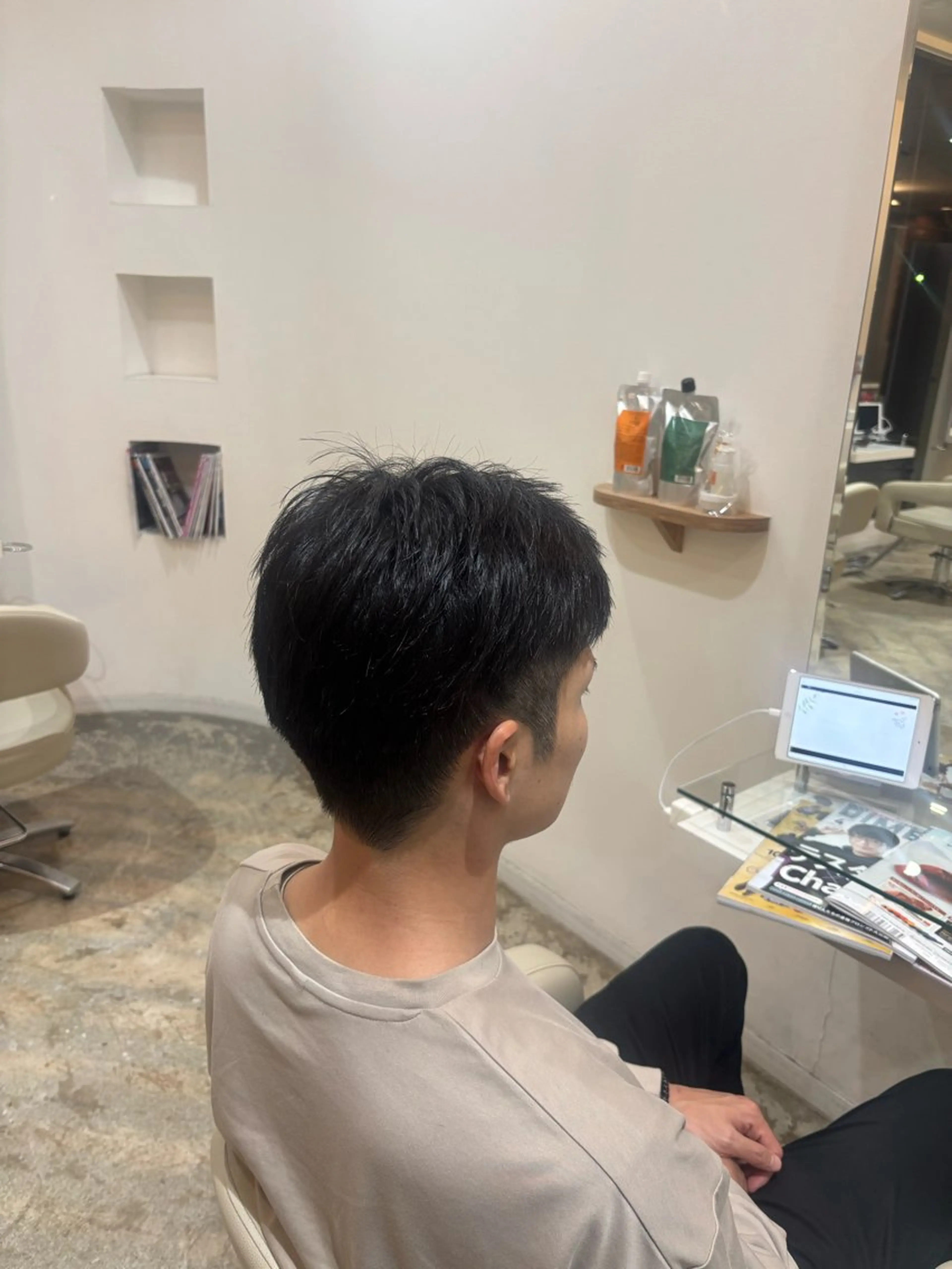 メンズ カット 佐藤 優里のヘアスタイル