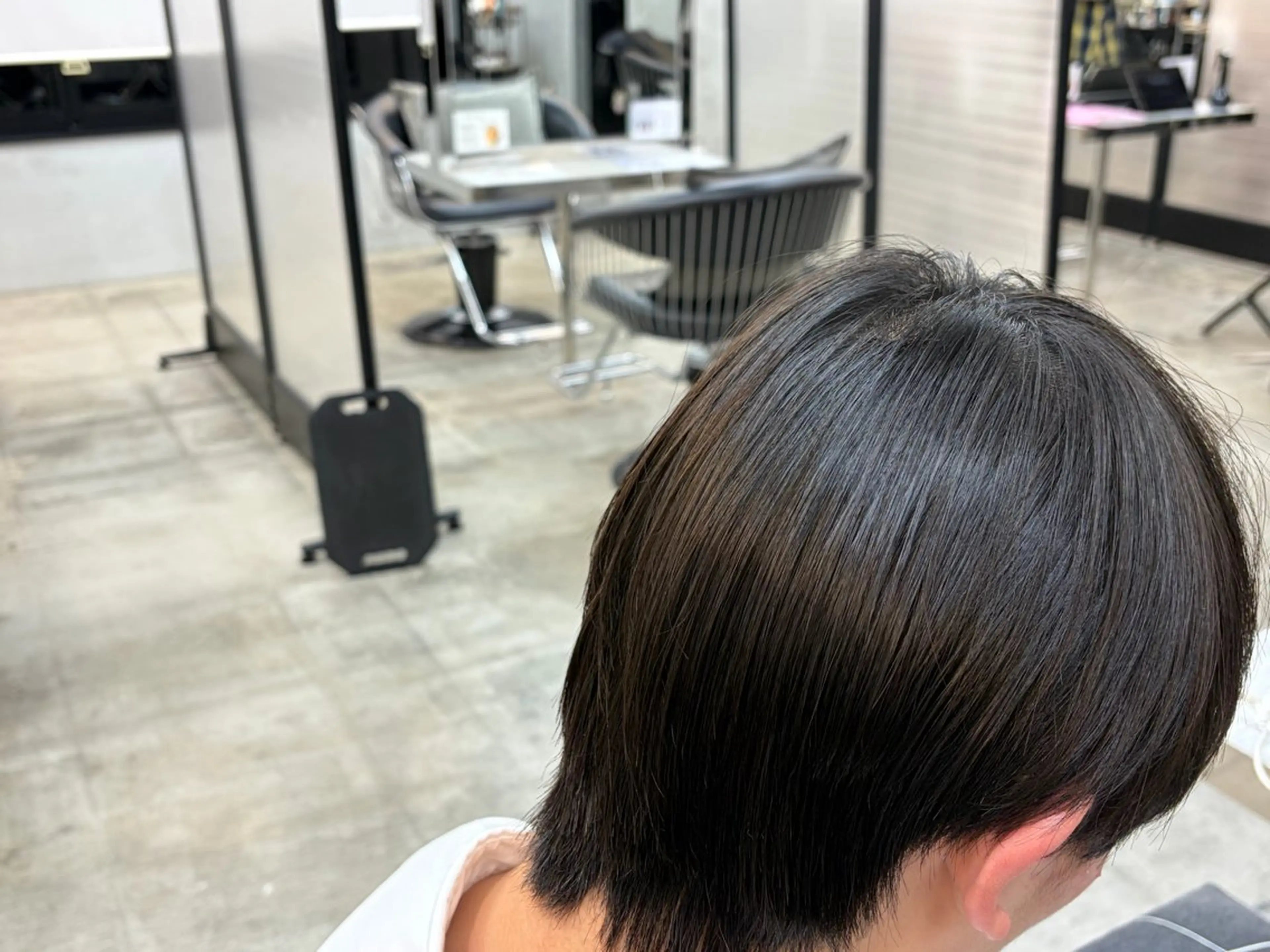 パーマ 縮毛矯正 縮毛矯正/ 豊島怜のヘアスタイル