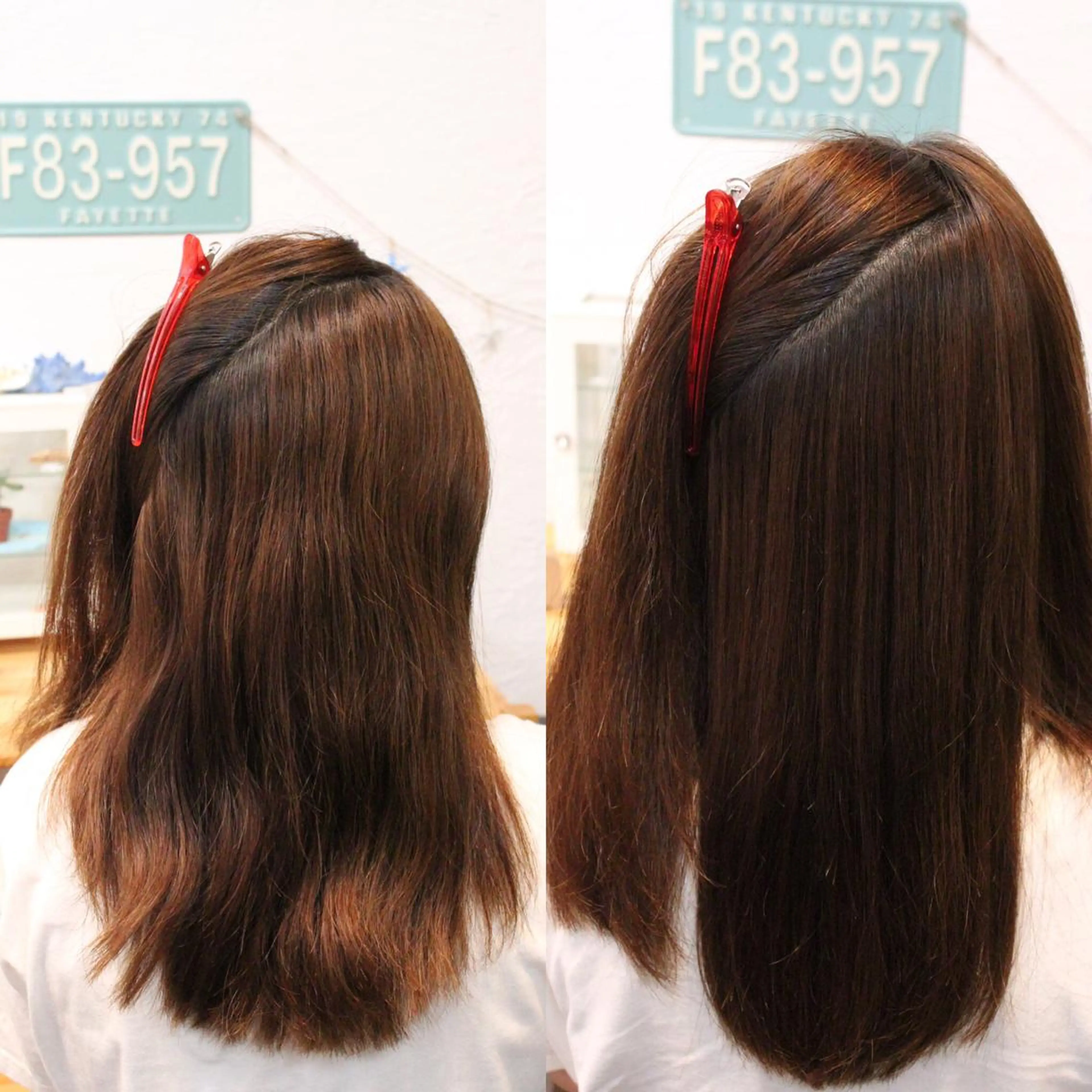 セミロング 縮毛矯正 BLESS HAIR DESIGN所属・田口 信雄のヘアスタイル