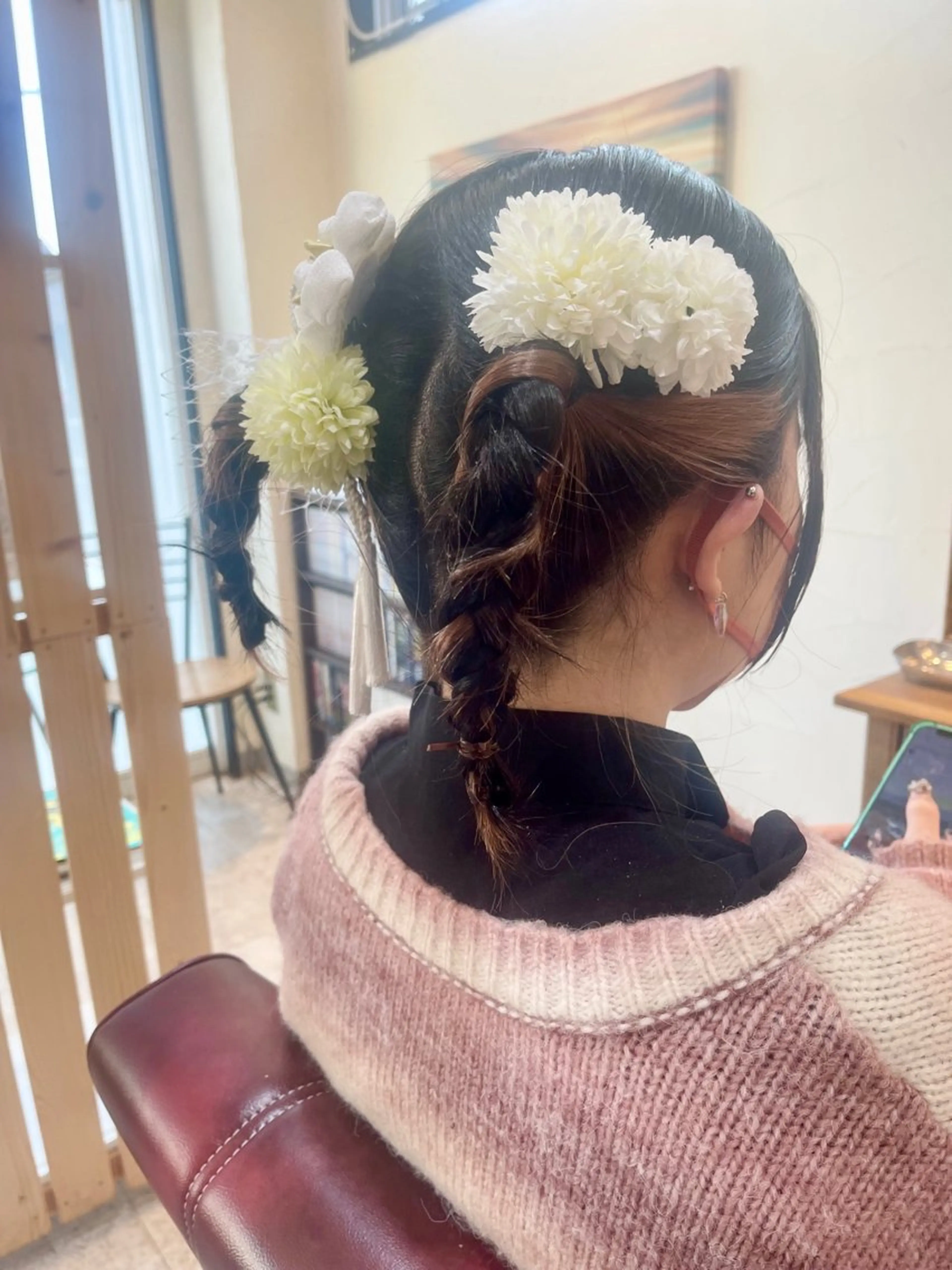 セミロング 🍭透明感カラー 志賀拓海🍬🌈のヘアスタイル