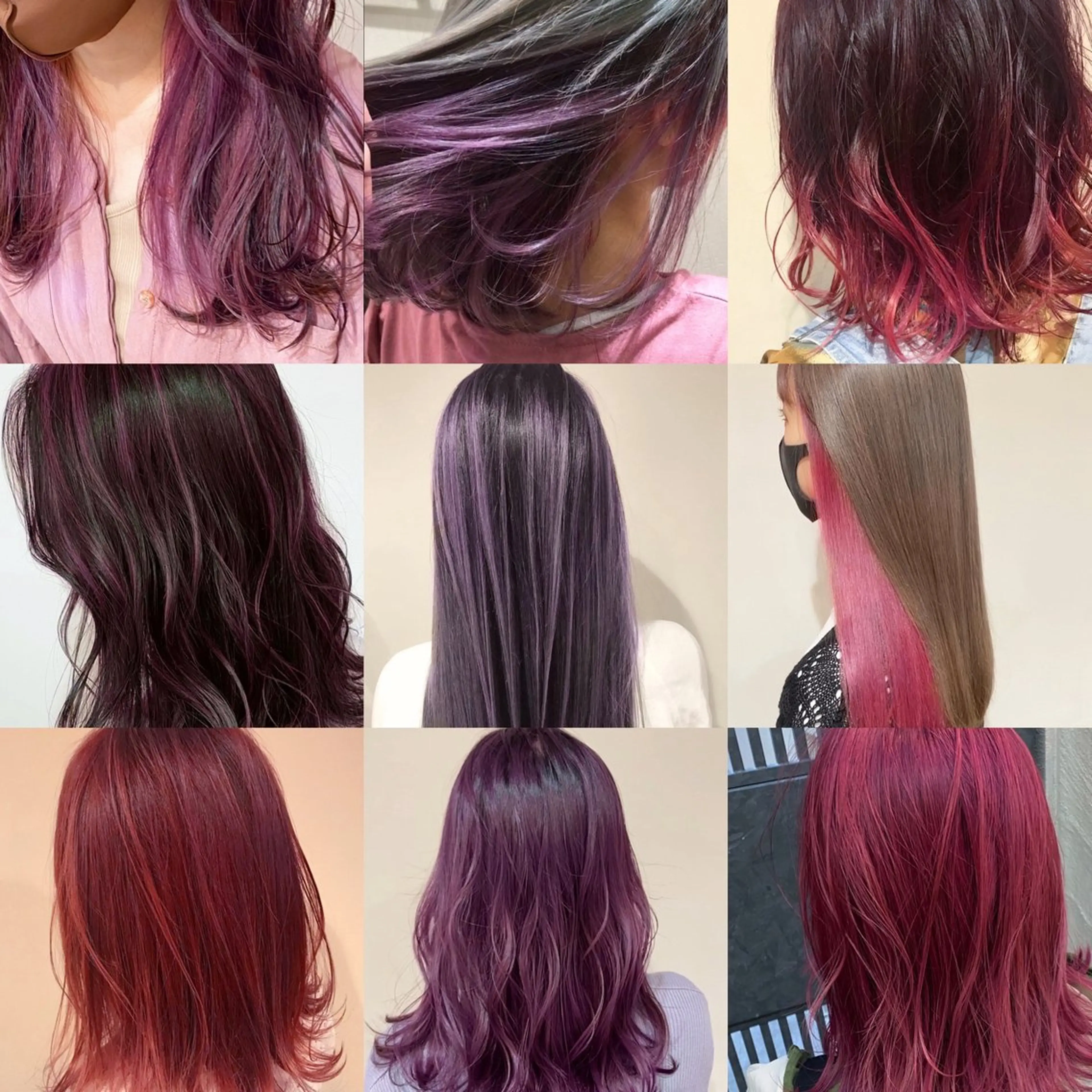 ミディアム カラー アッシュ バレイヤージュ ベージュカラー ブリーチ ケアブリーチ AMI Hair  supply所属・髪質改善カラー 韓国風レイヤーのヘアスタイル