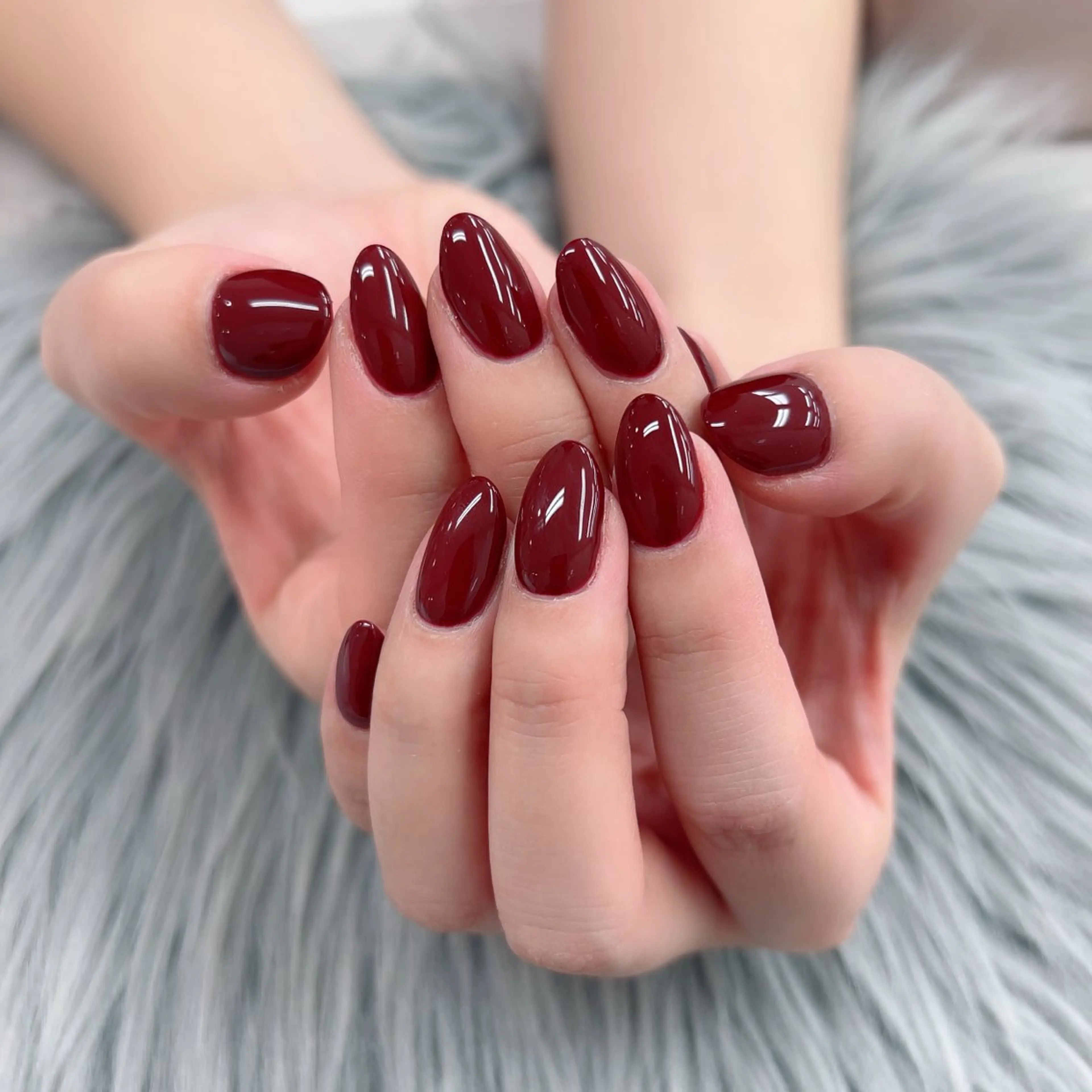 ネイル ワンカラーネイル シンプルネイル ハンドネイル Bianca立川店 saitoのネイルデザイン