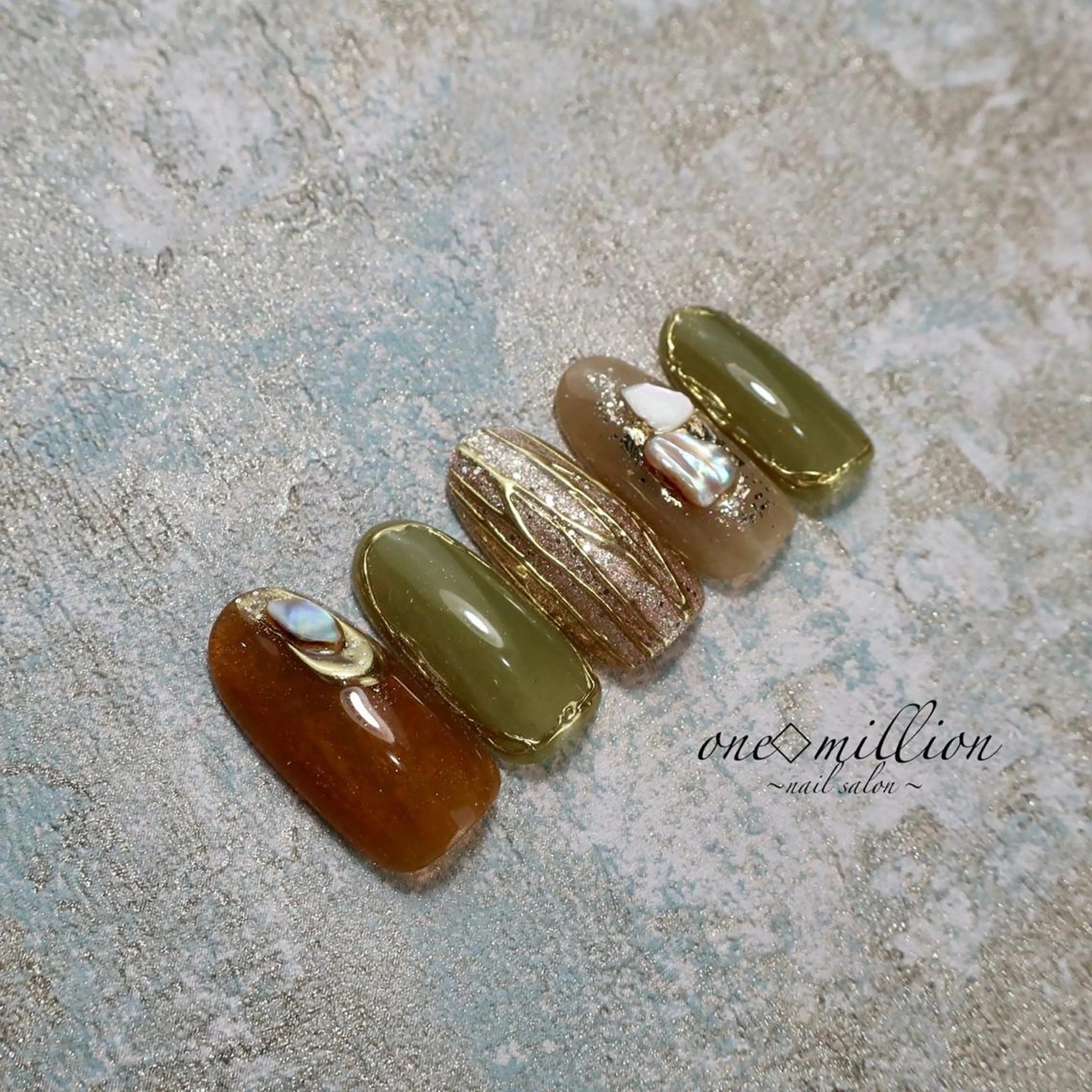 ネイル nail salon ワンミリオンのネイルデザイン
