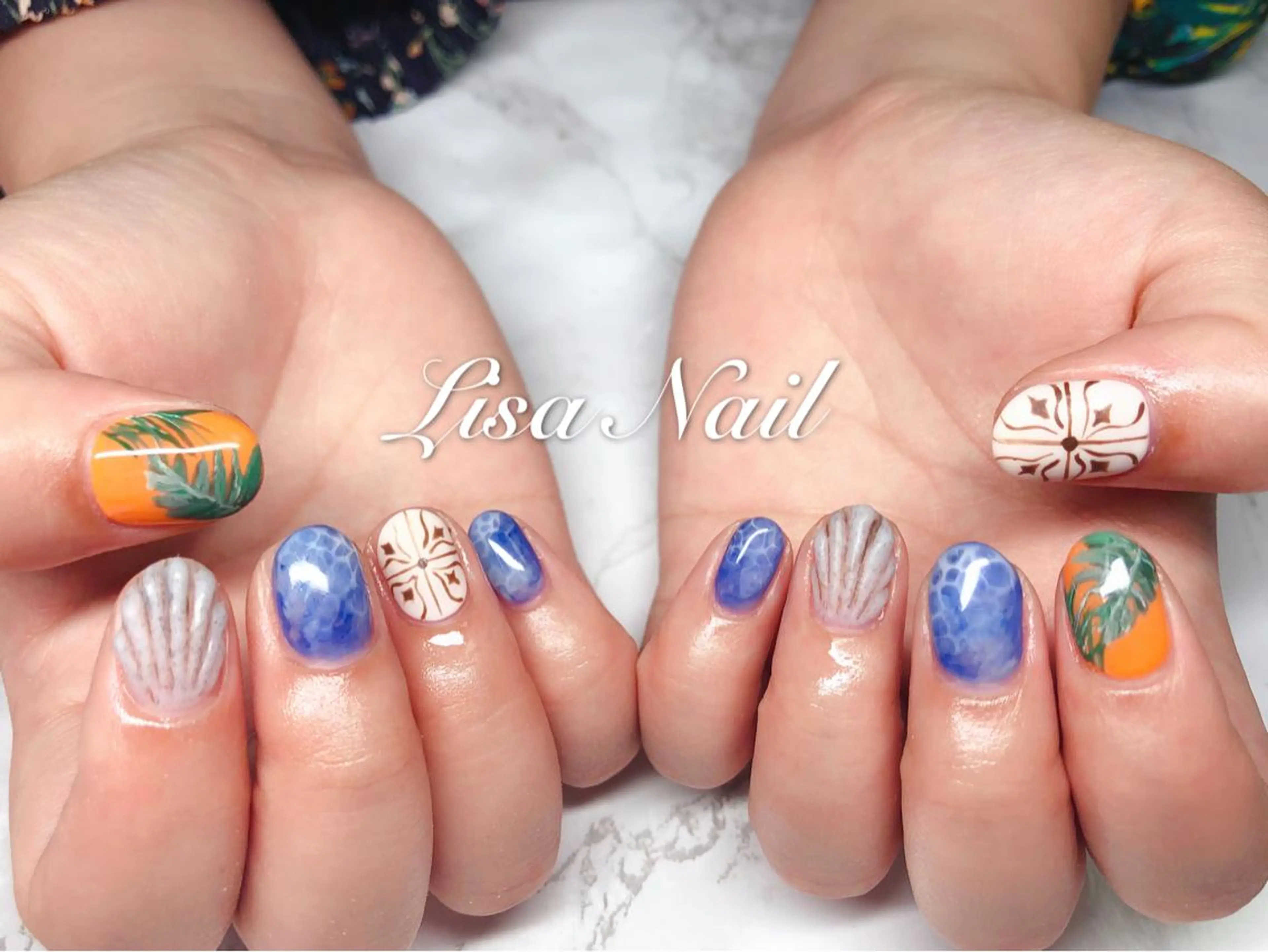 ネイル ハンドネイル 🎀 RI🎀のネイルデザイン