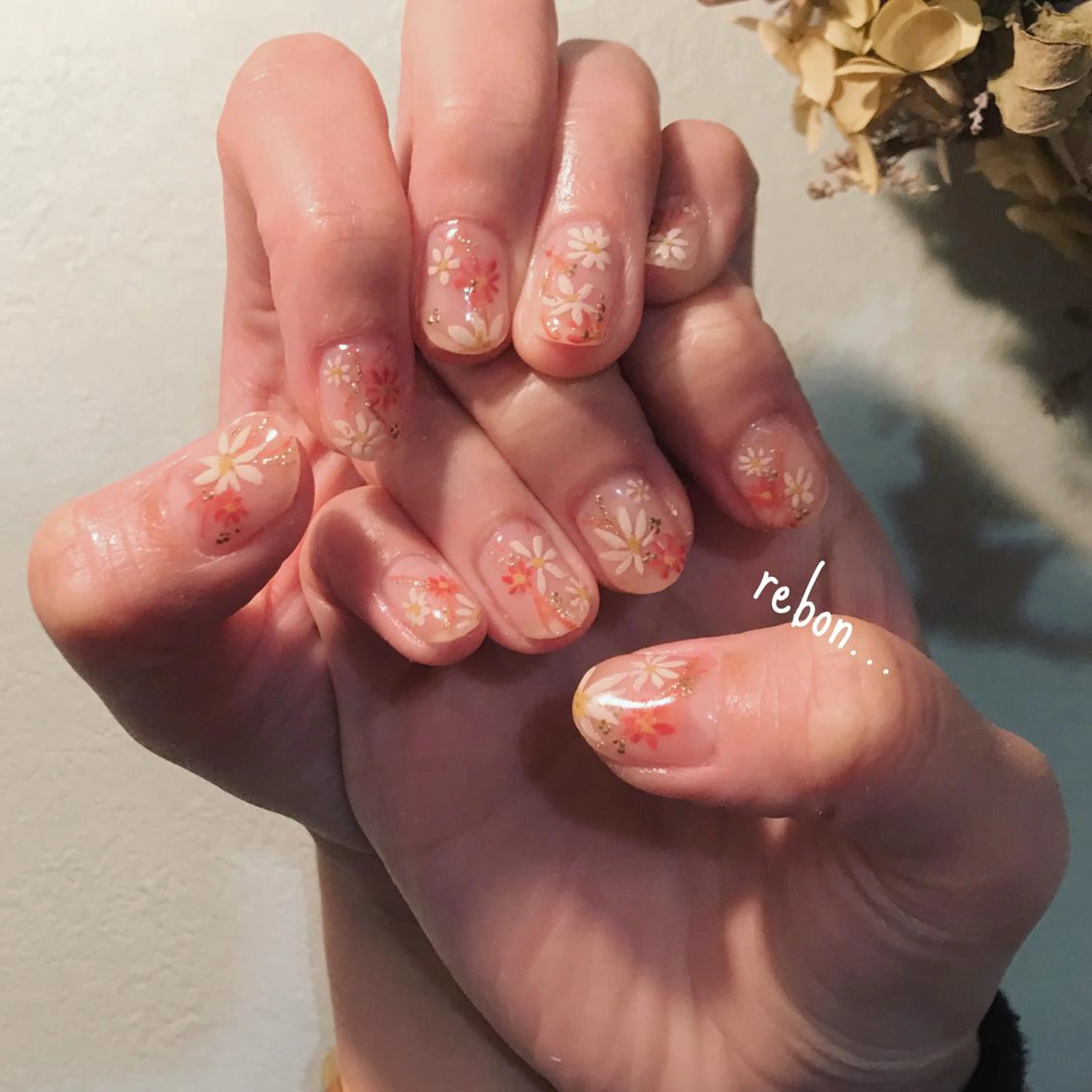 ネイル ハンドネイル フットネイル rebon＊ natsukiのネイルデザイン