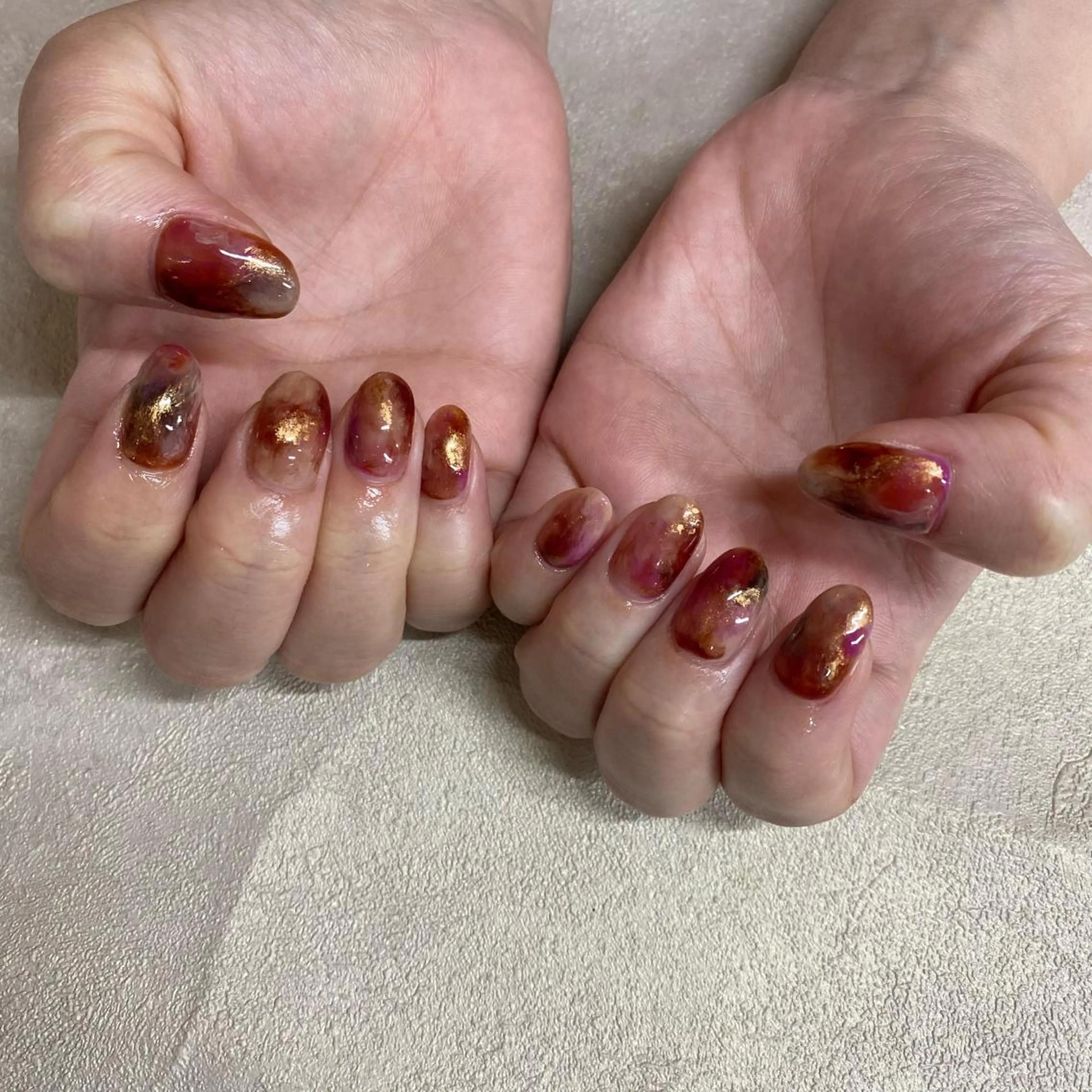 ネイル Amber21.所属・Nagahama Akariのネイルデザイン