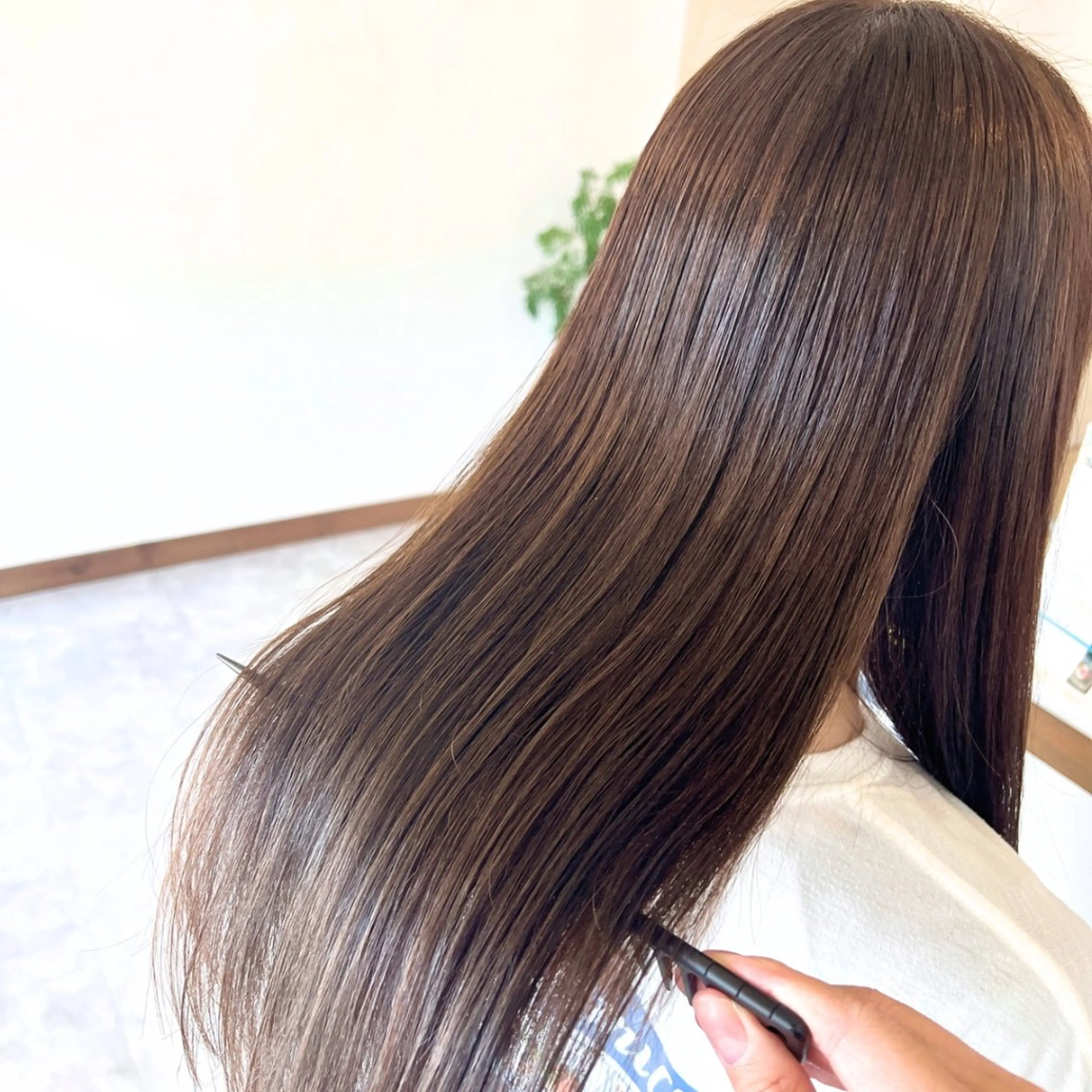 ロング 髪質改善 Jyue-ru／北谷 /縮毛矯正/髪質改善のヘアスタイル