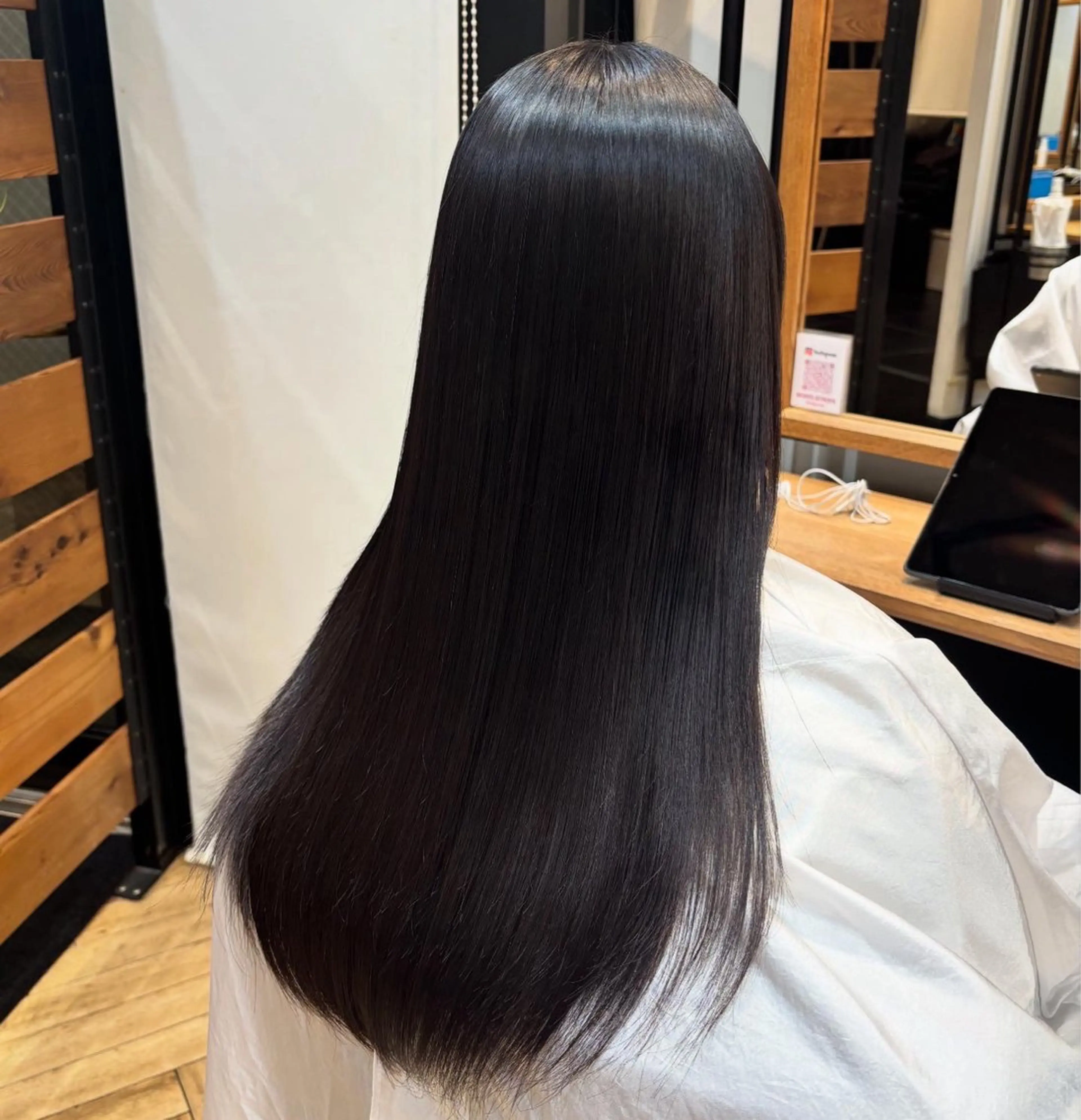 ロング 縮毛矯正 トリートメント 酸熱トリートメント 縮毛矯正 トリートメント Rika🎀 艶カラー🫧縮毛矯正のヘアスタイル