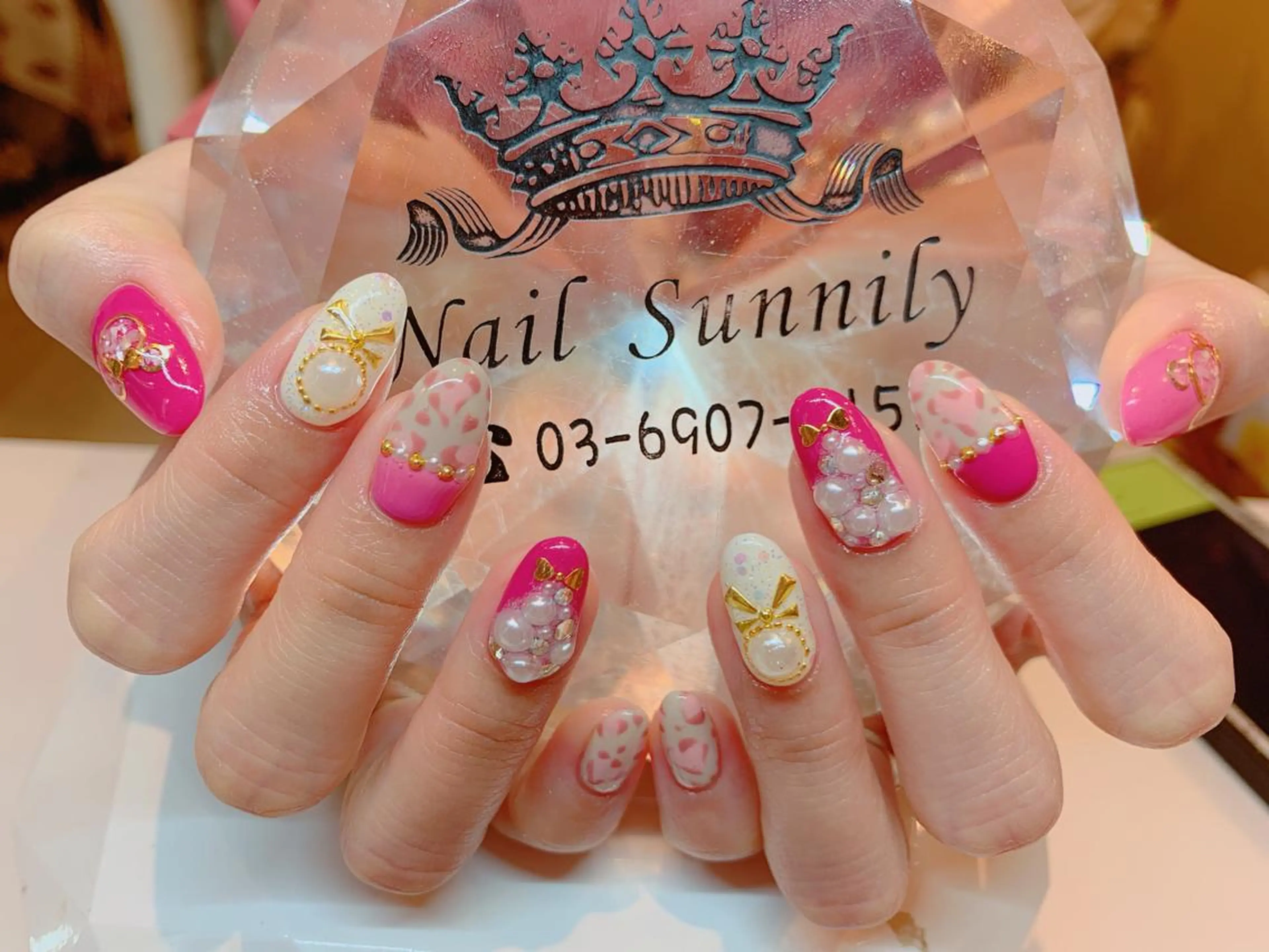 ネイル 長さだし専門店 M2　rikaのネイルデザイン