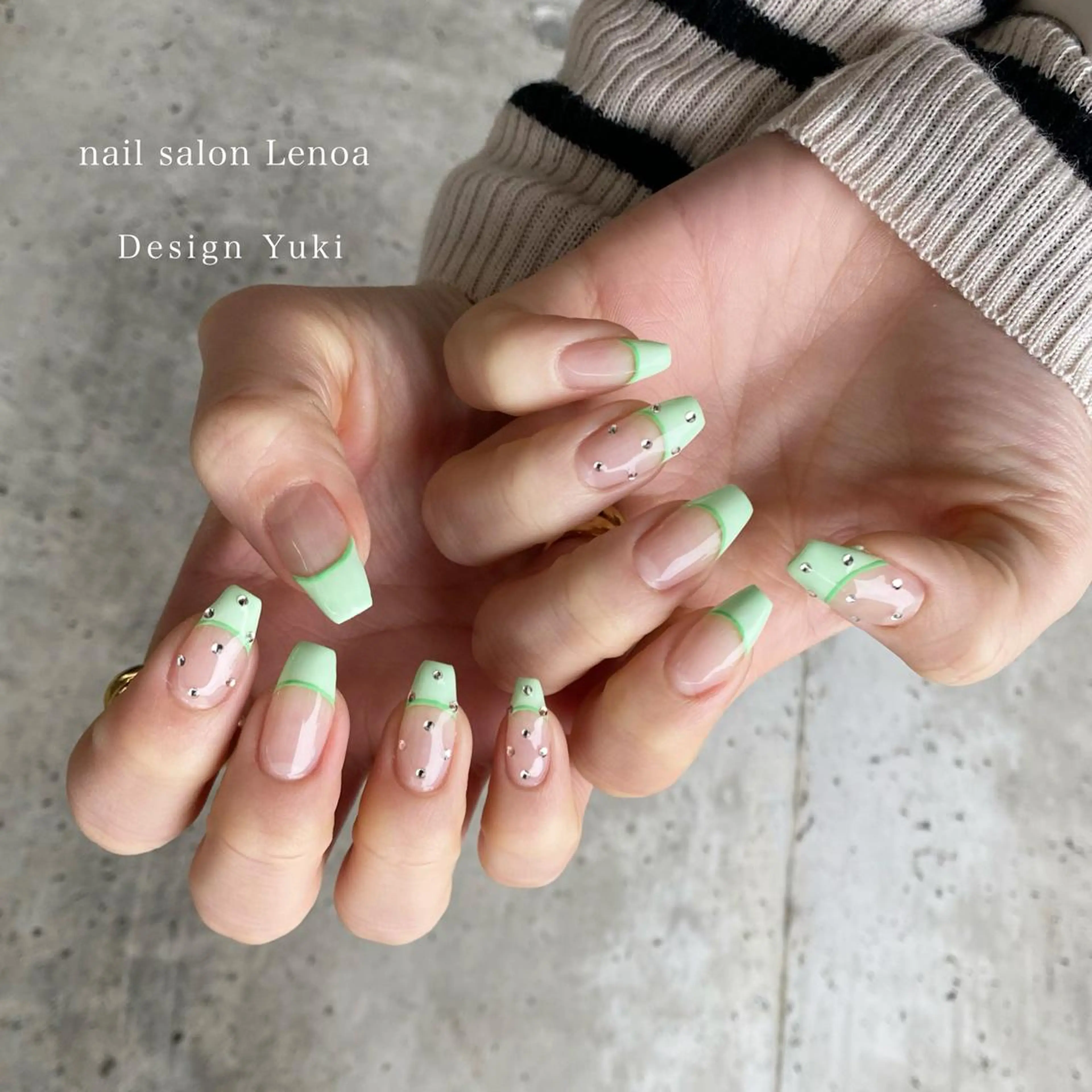 ネイル ハンドネイル Lenoa Yukiのネイルデザイン