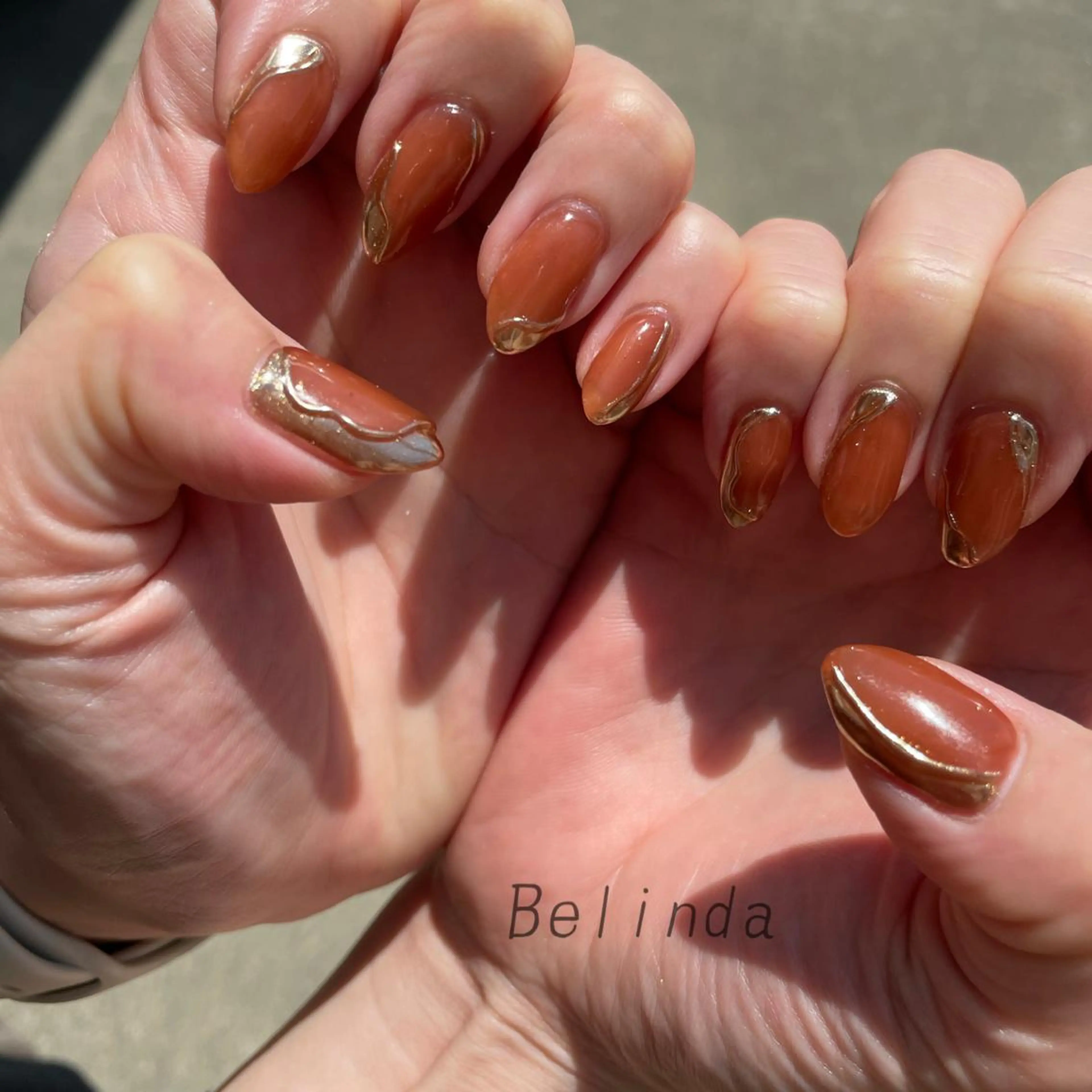 ネイル ハンドネイル フットネイル 竹本 愛のネイルデザイン