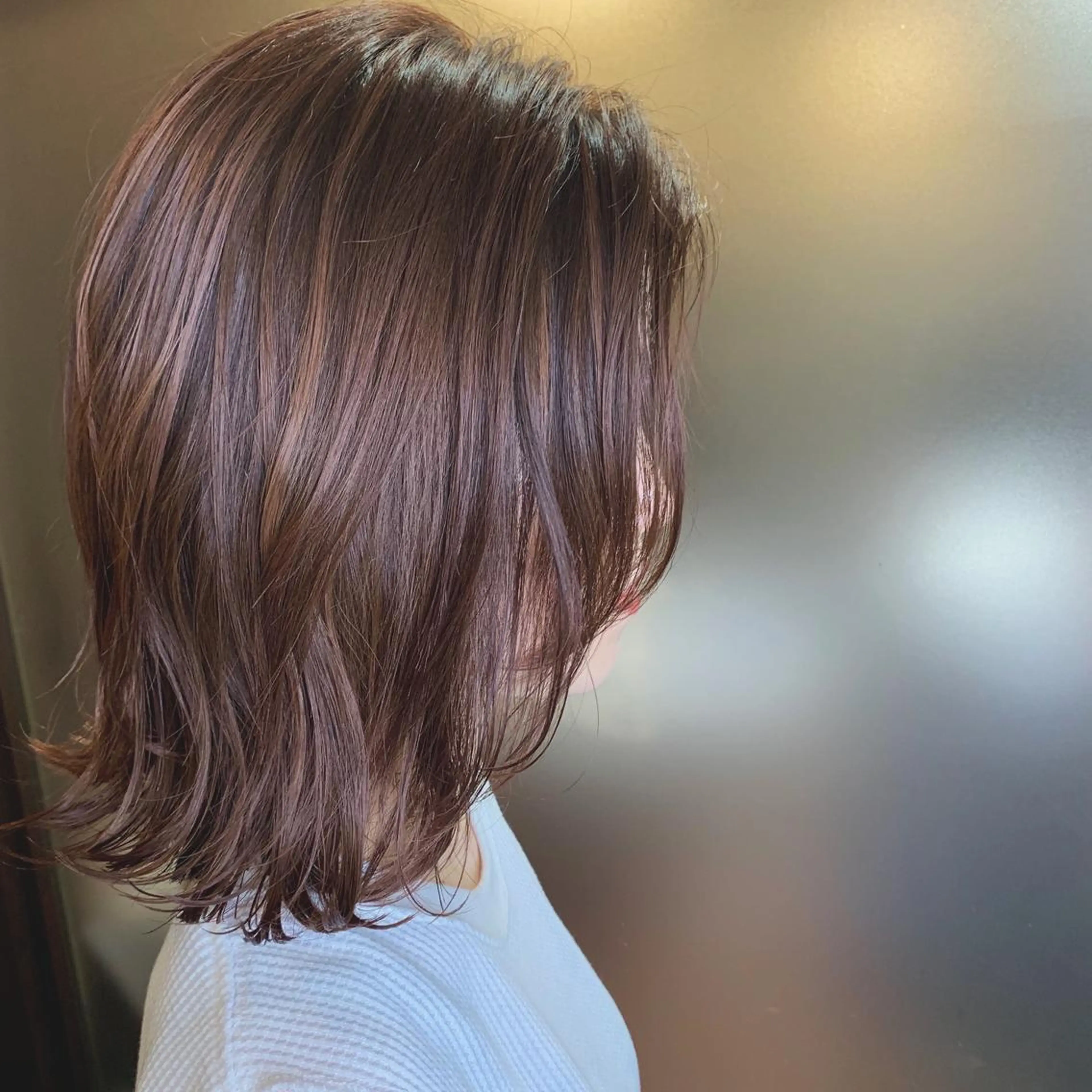 ミディアム カラー ブリーチ/アレンジ 天満/chihiroのヘアスタイル