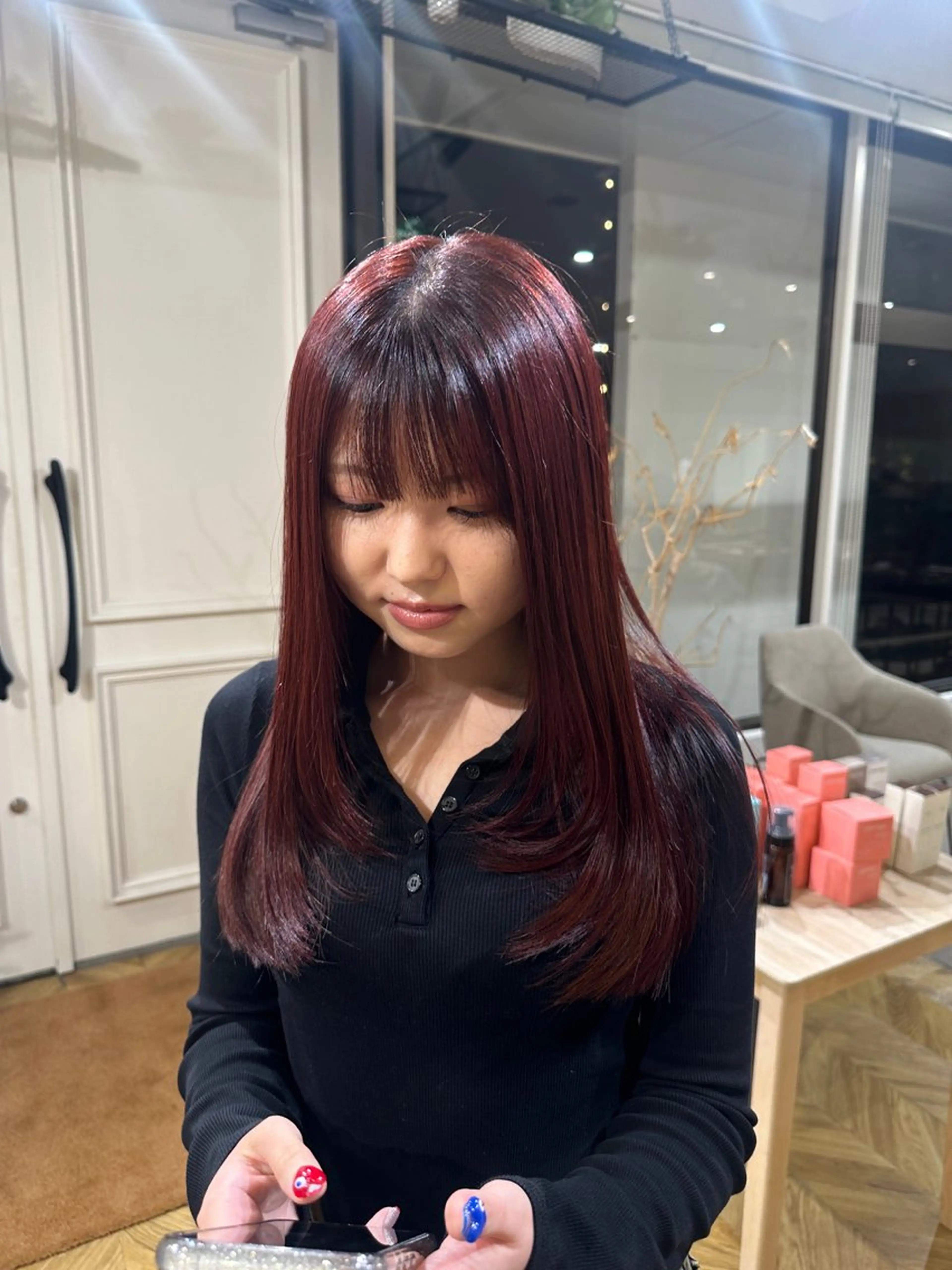 セミロング 【yate'】 Noanのヘアスタイル