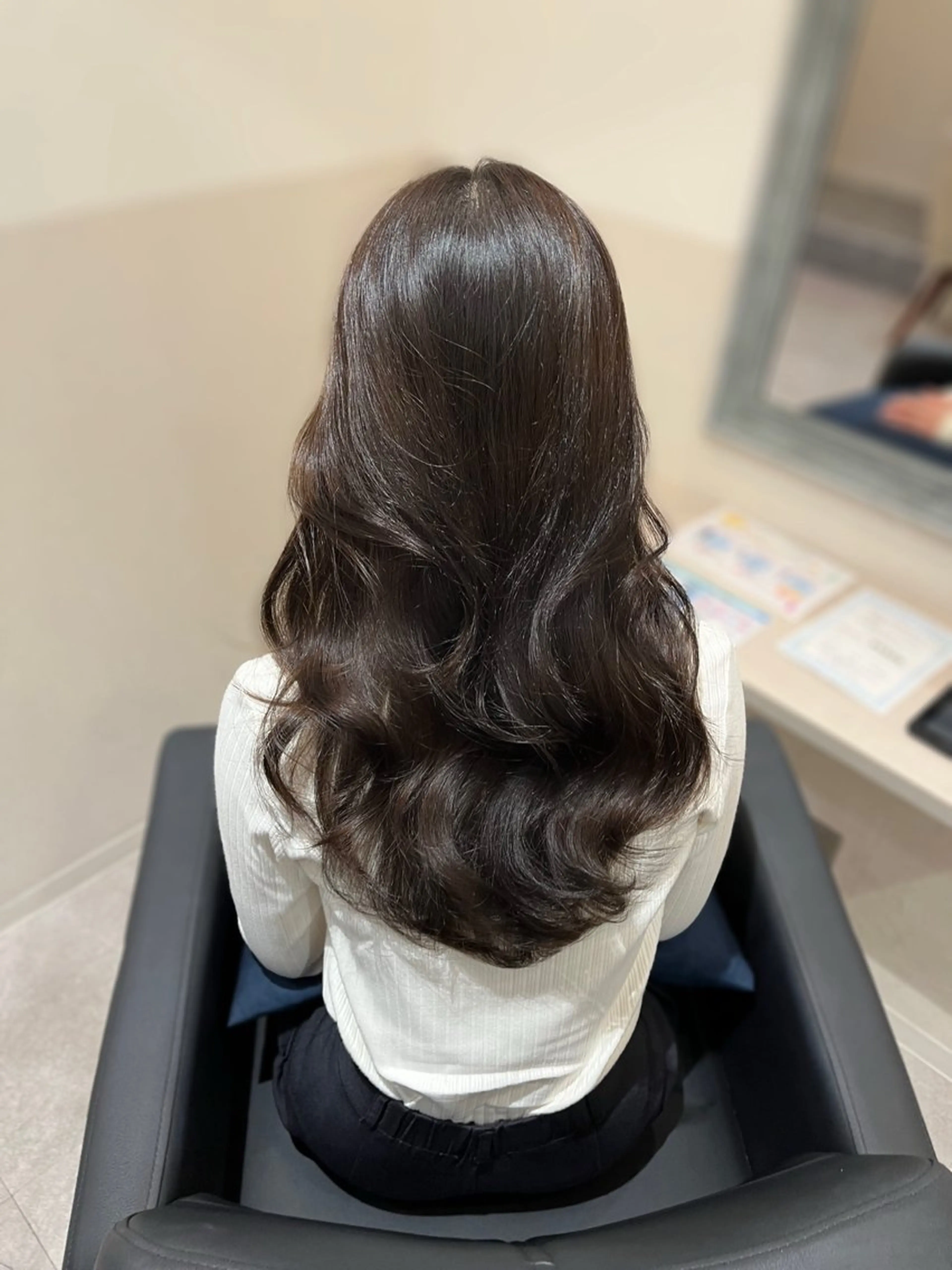 ロング Nerine 北千住所属・堤　葵生/韓国ヘア/ 透明感カラーのヘアスタイル