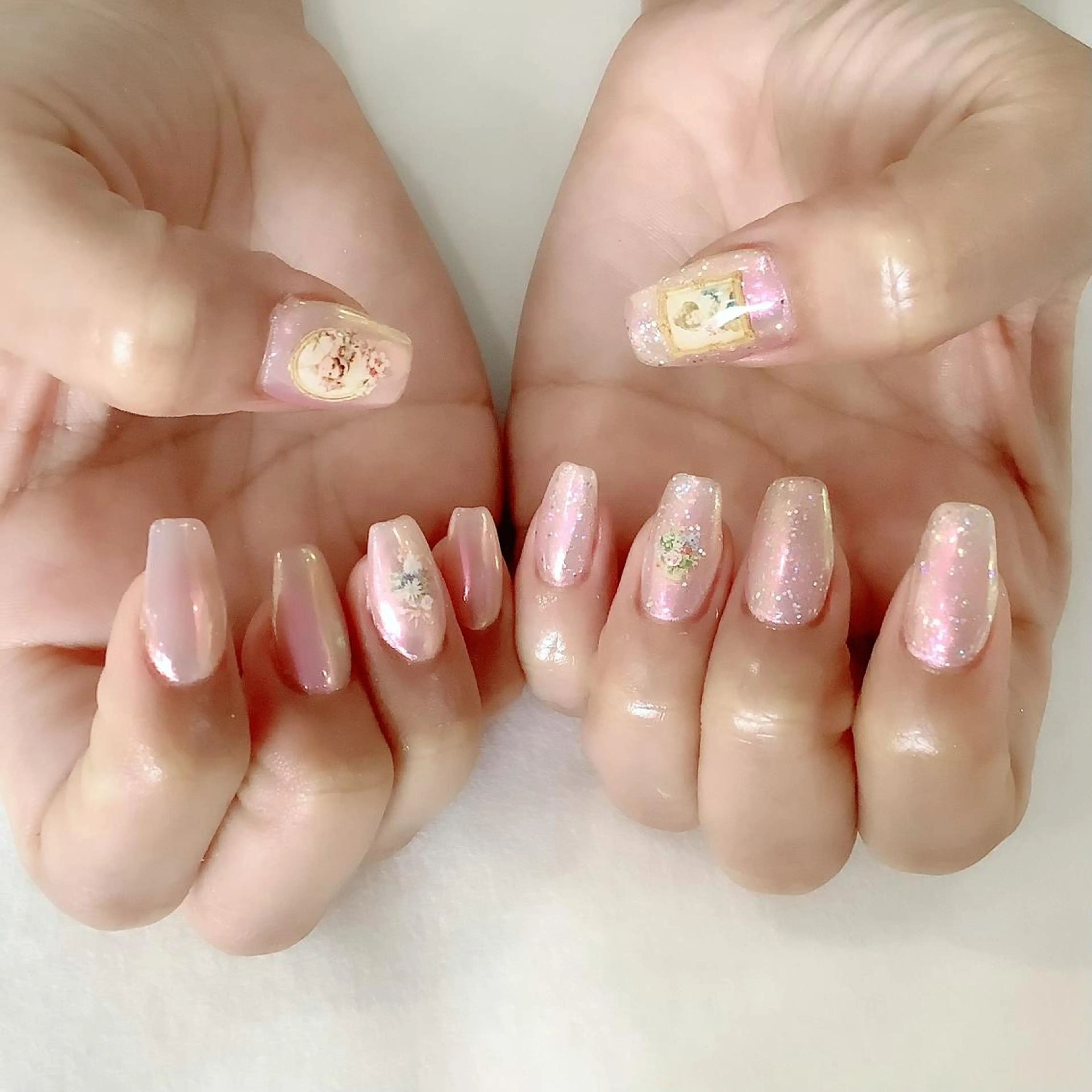 ネイル ハンドネイル 💎🐰 saki. m 🐰💎のネイルデザイン