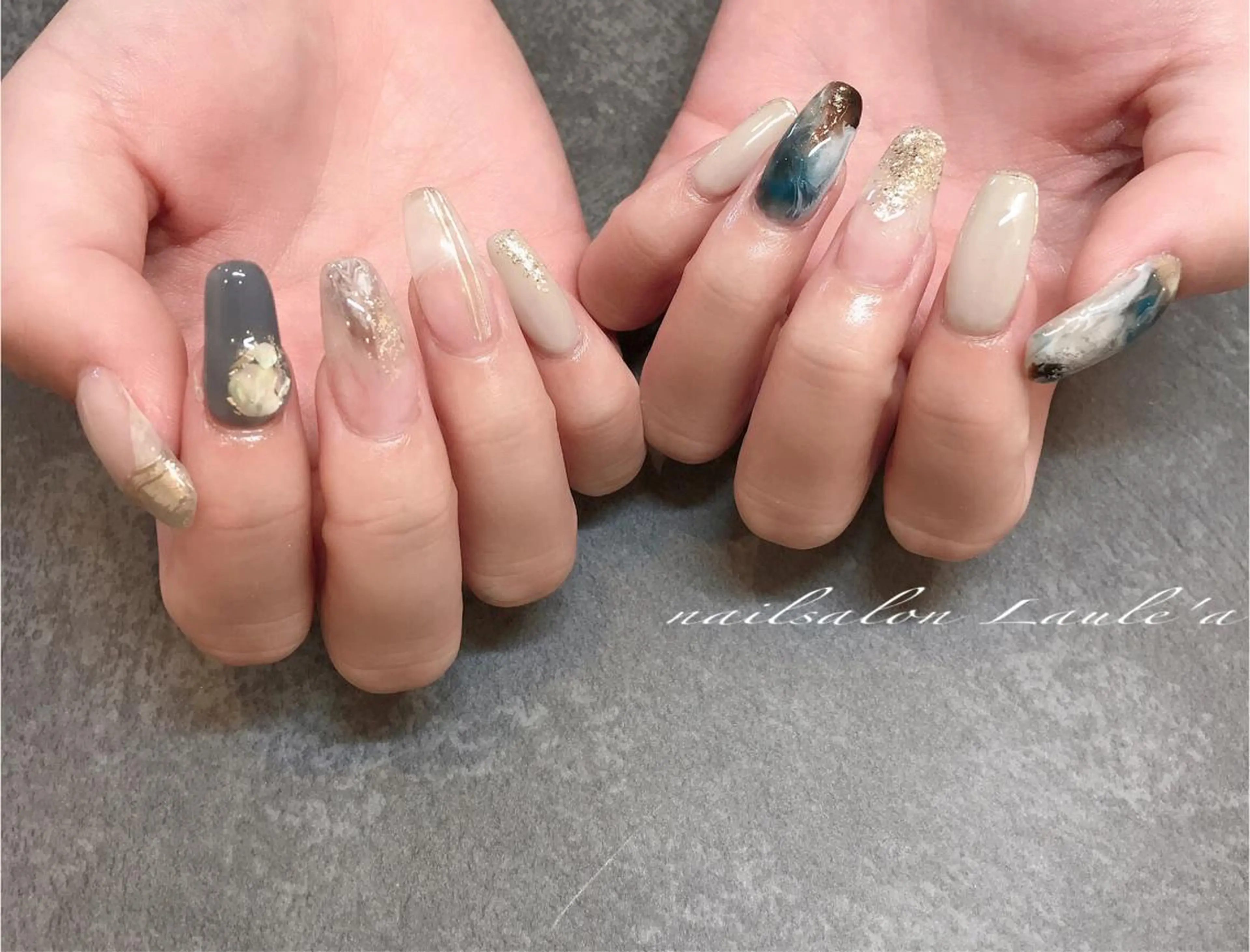 ネイル nailsalon Laule'aのネイルデザイン