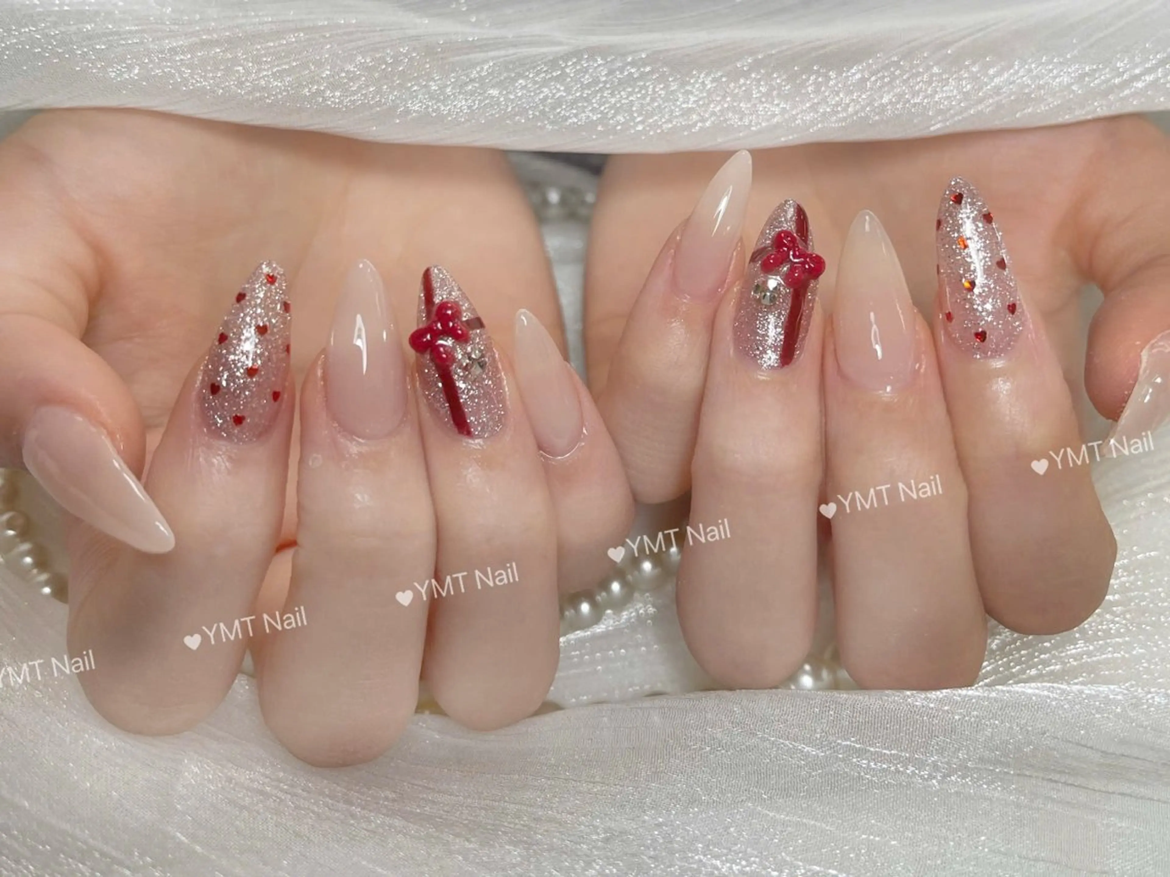 ネイル 長さ出し フットネイル ジェルネイル マグネットネイル 持ち込み ハンドネイル YMT.NailStudio所属・YMT． NailStudioのネイルデザイン