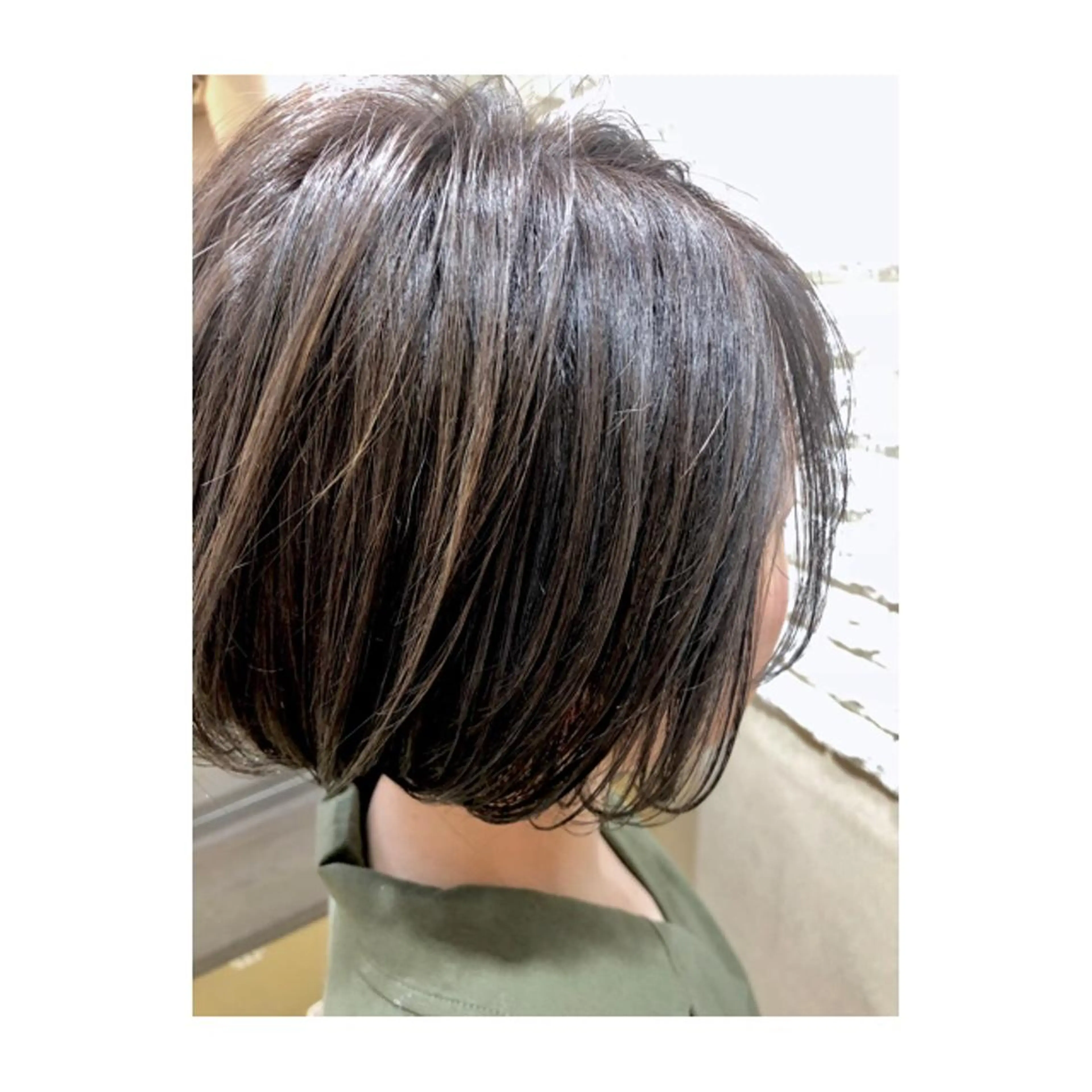 ショート カラー ハイライトカラー ハイライト ヘアカラー 🦋NAKAMURA 🦋のマツエク・マツパデザイン