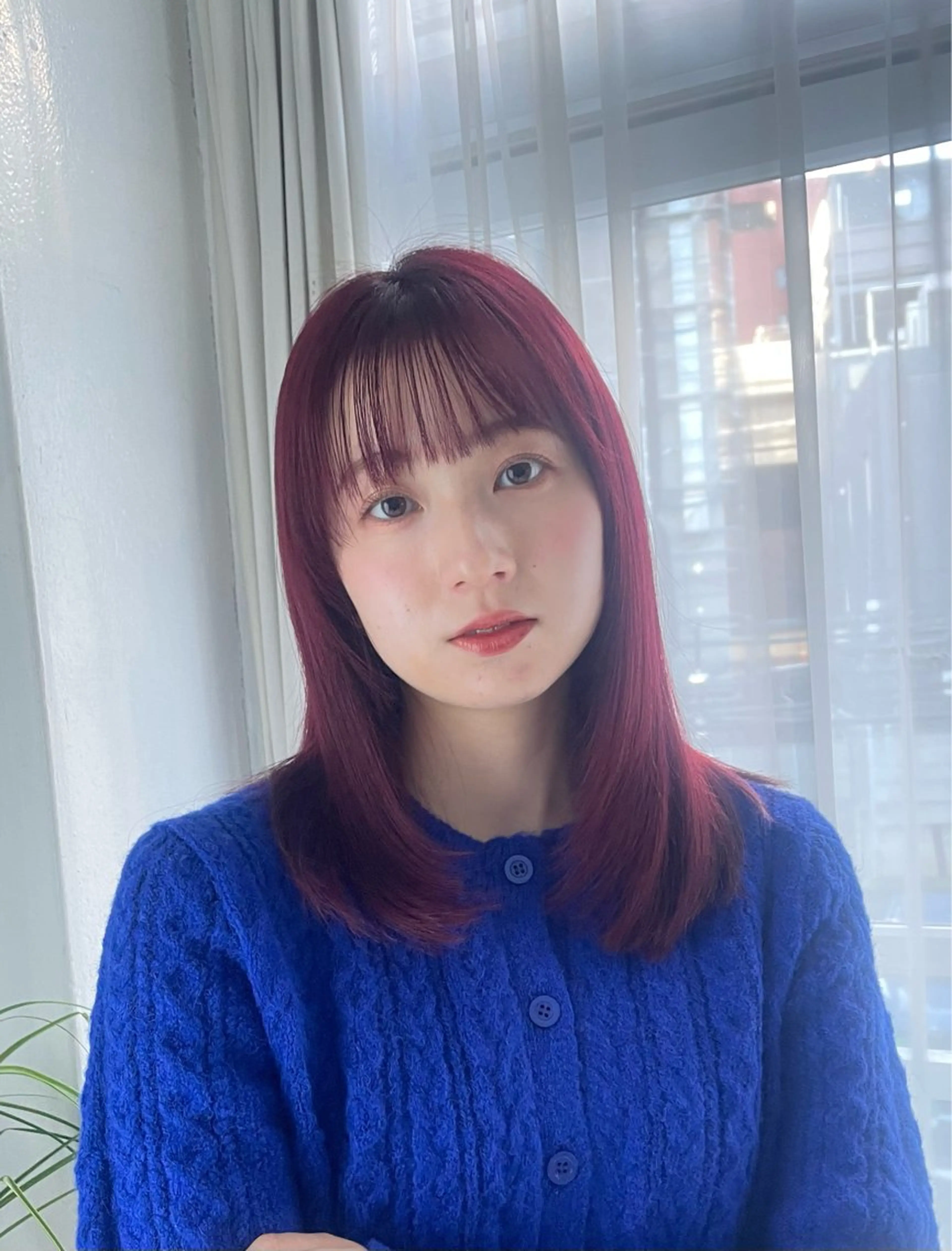 ミディアム ♥️透明感×抜け感 ベージュ/佑珠♥️のヘアスタイル