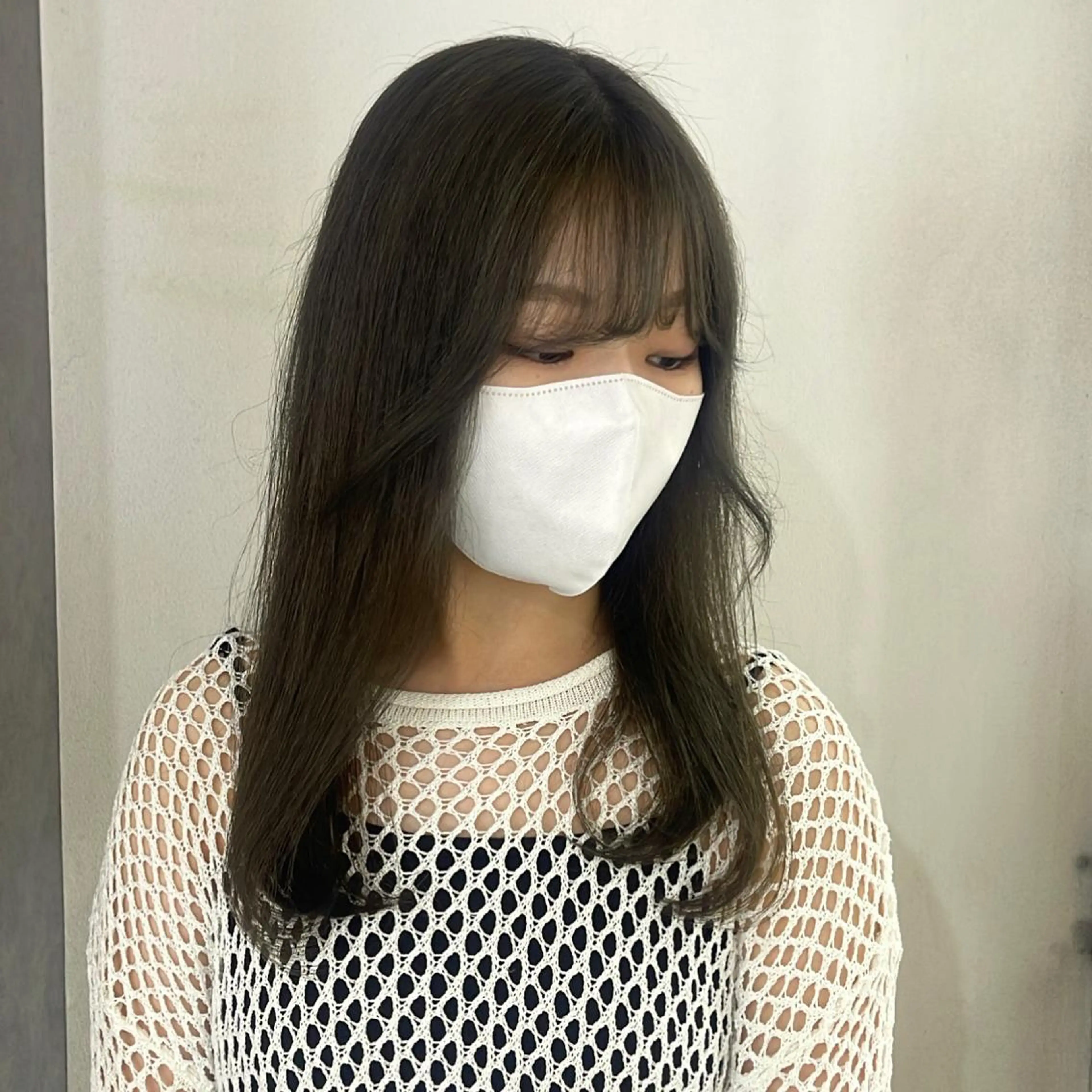 ロング ヘアカラー トリートメント ナカヤマナナエ ♡のヘアスタイル