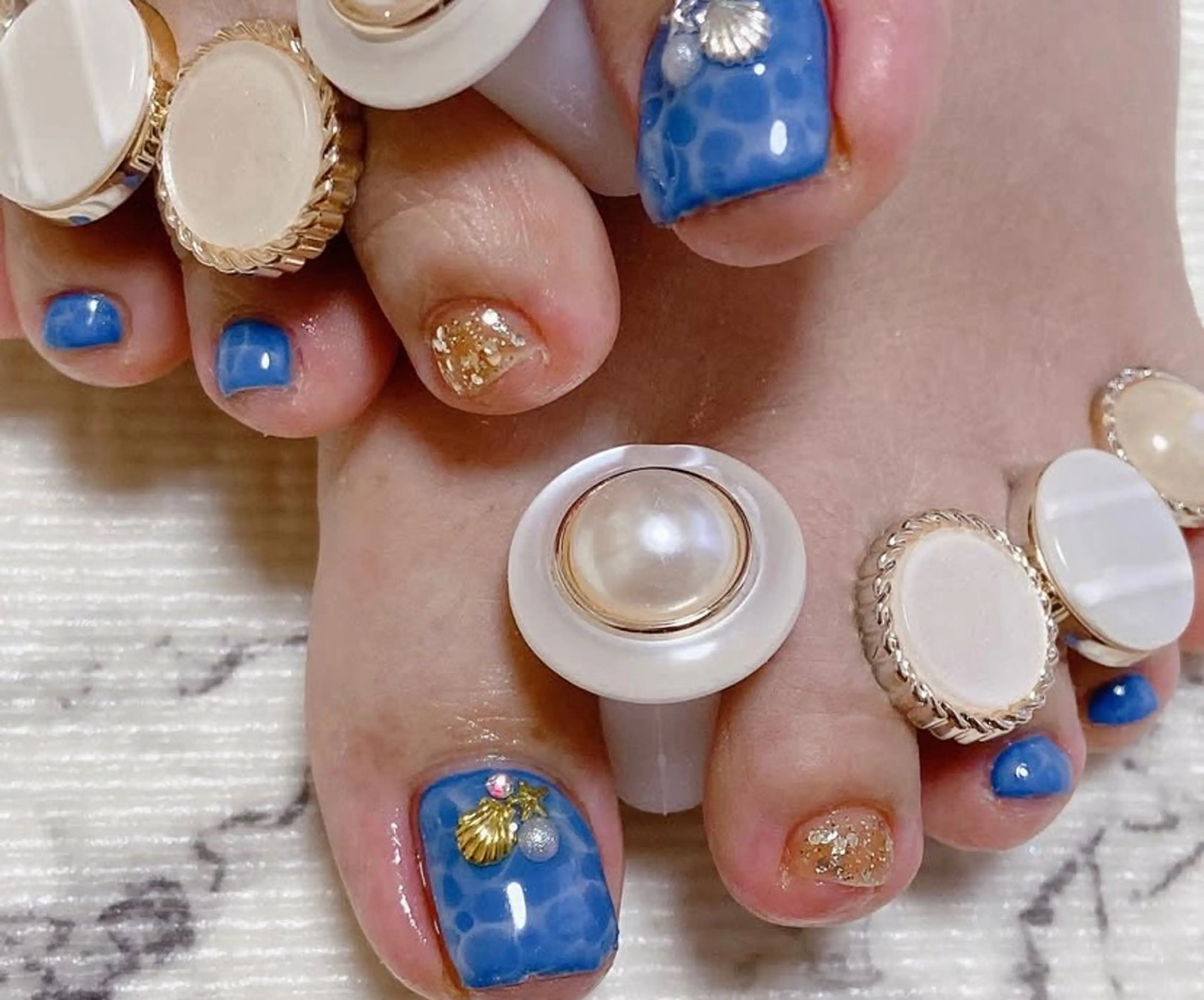 ネイル フットネイル nail salon Berry所属・前田 りかのネイルデザイン