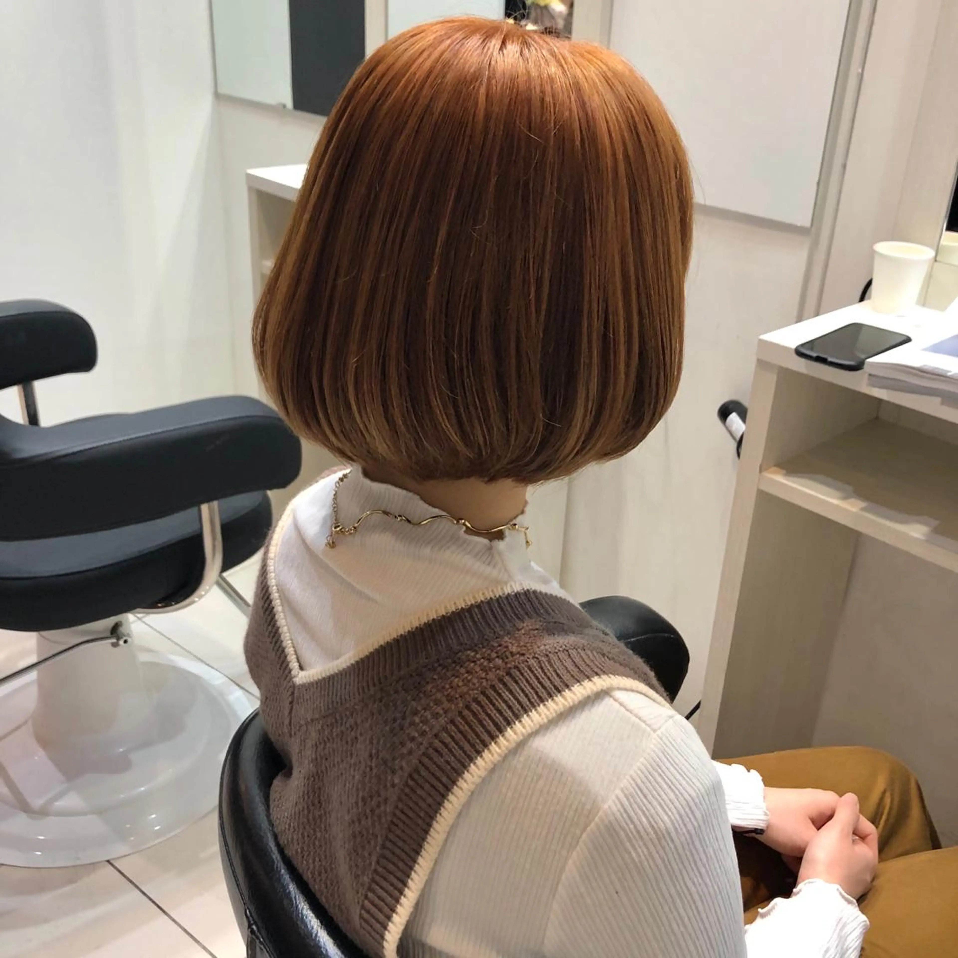 ショート カラー カット ヘアカラー トリートメント あずまぐち めぐみのヘアスタイル