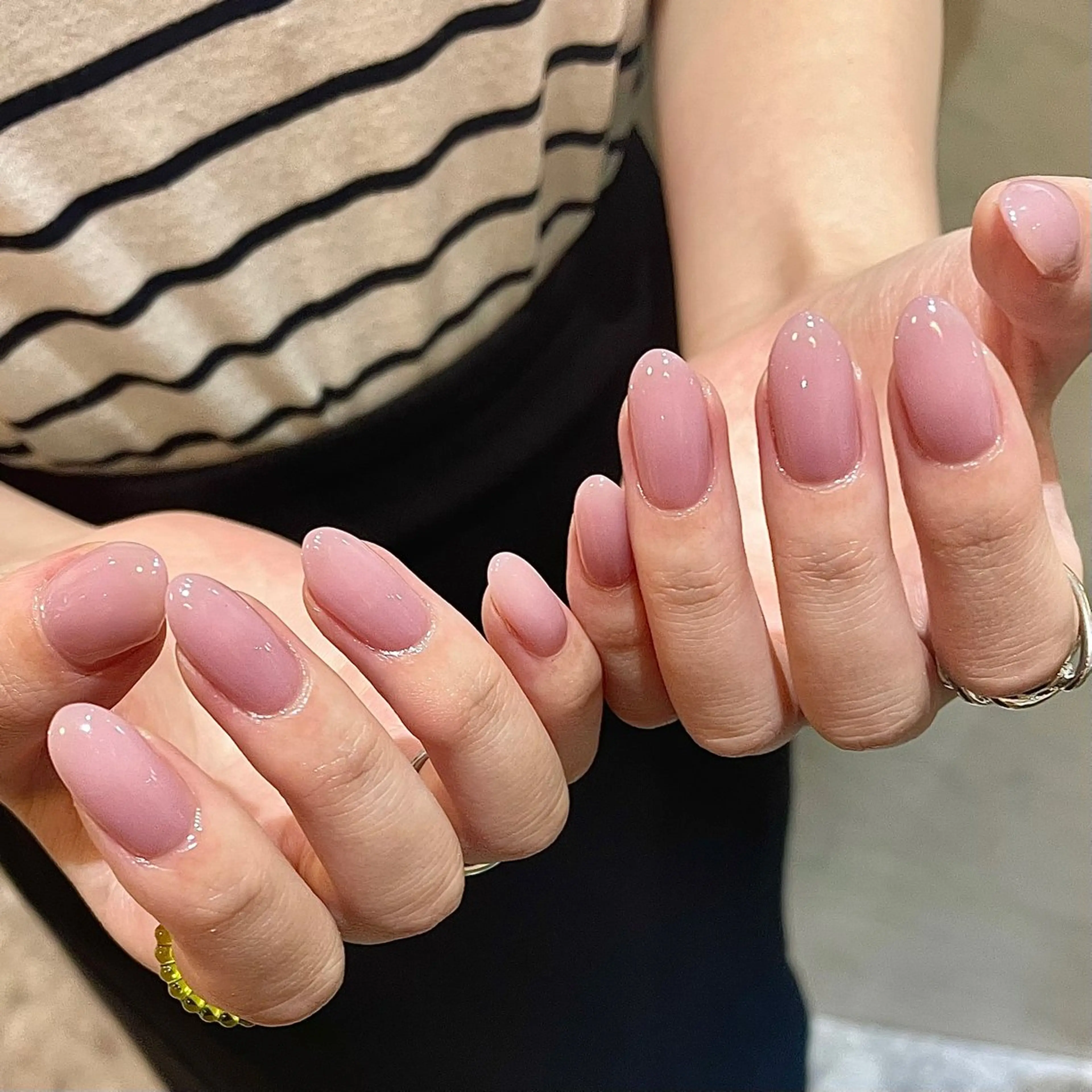 【初回オフ無料】《パラジェル使用》ナチュラル ワンカラーの写真