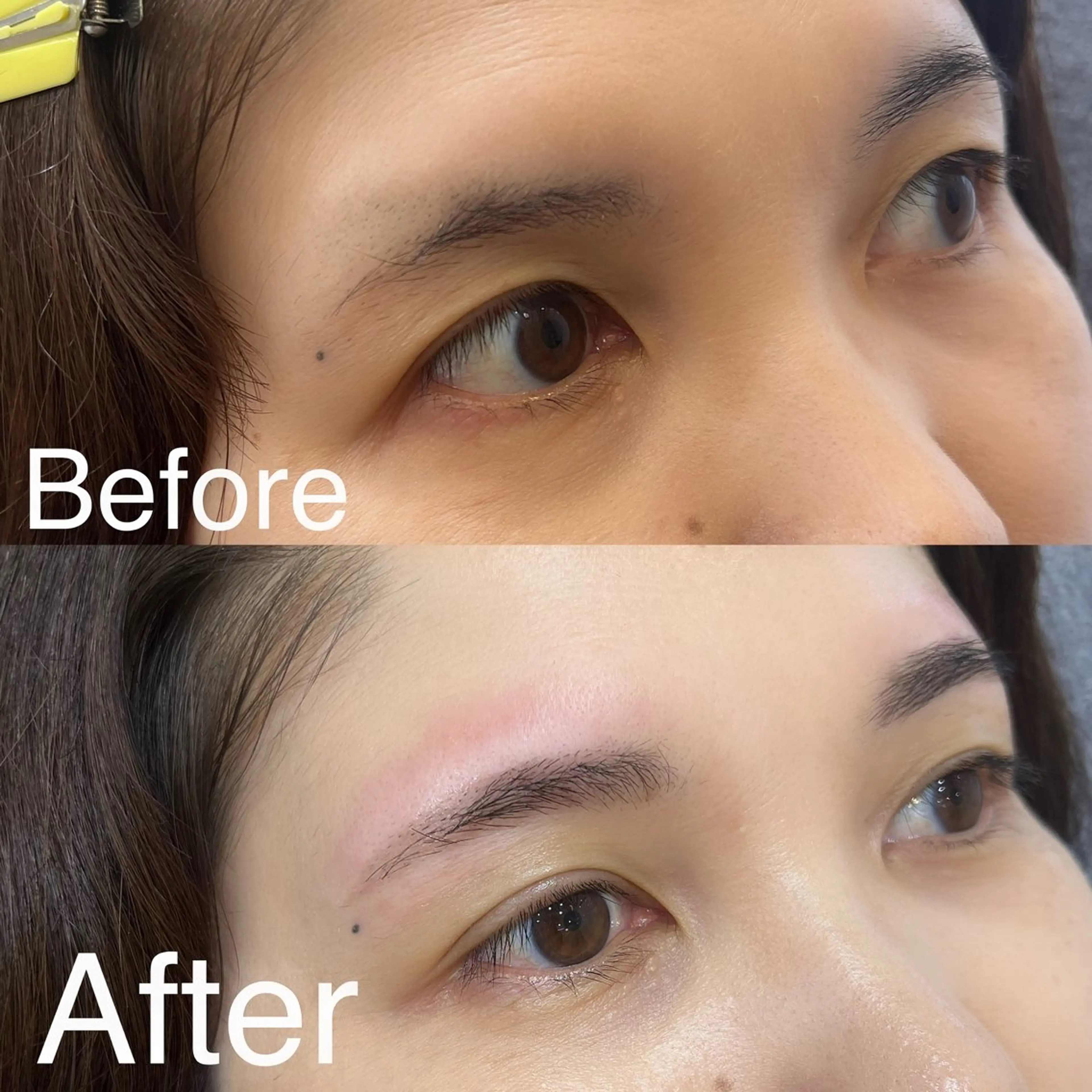 アイブロウ 眉毛ワックス脱毛 ワックス脱毛 眉カット 西脇 有紀のエステ・リラクイメージ