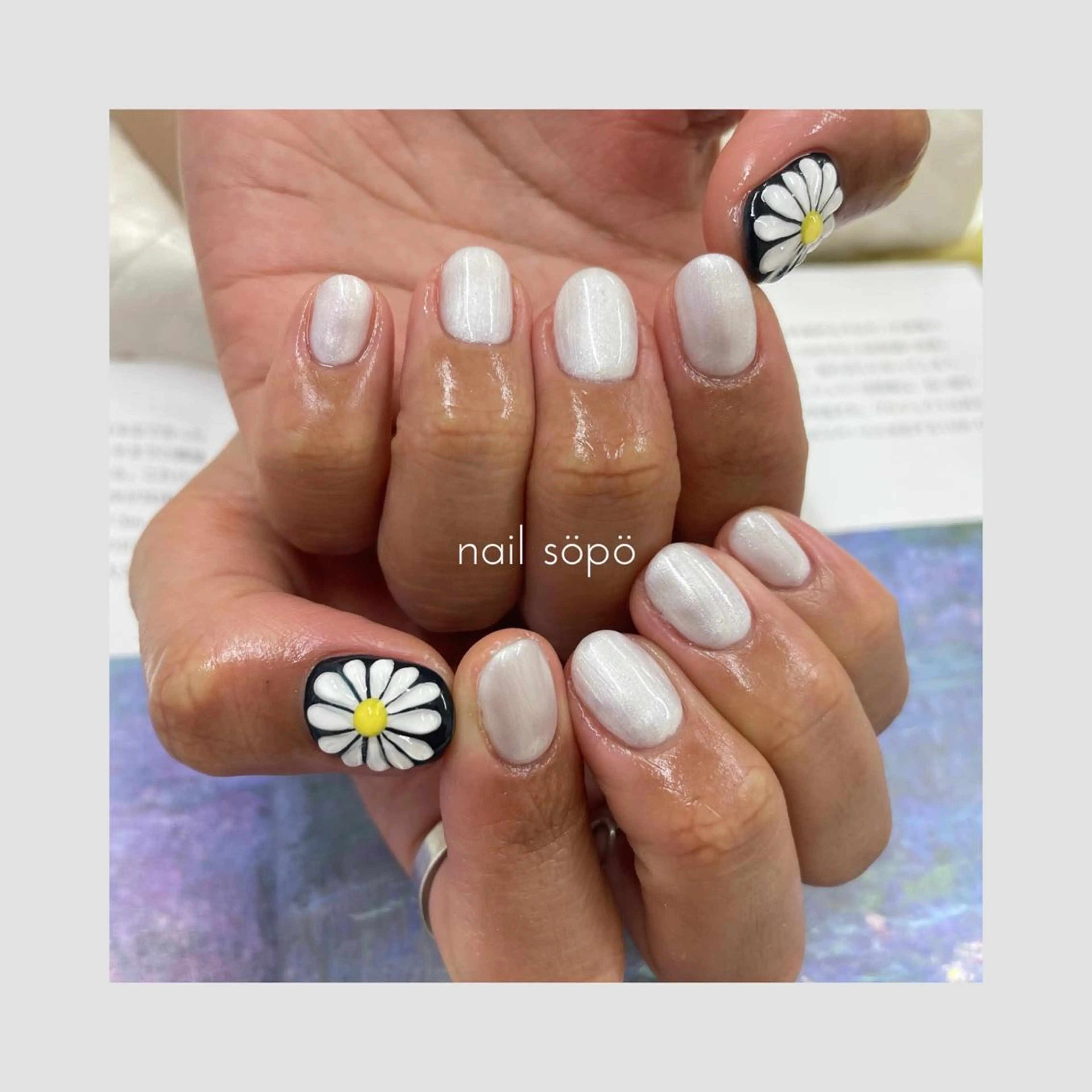 ネイル 自由が丘✳︎奥沢 nail söpöのネイルデザイン