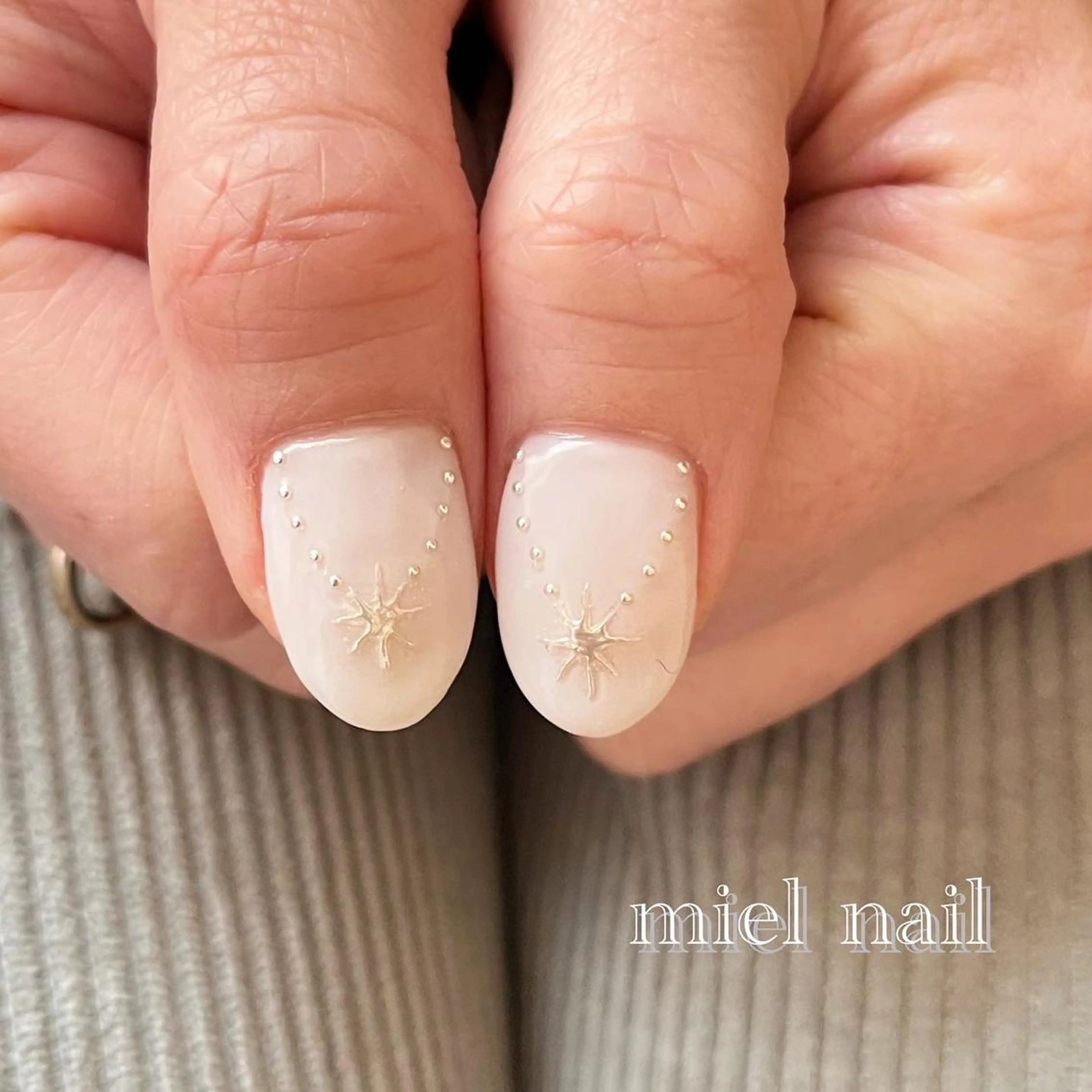 ネイル 冬ネイル miel nailのネイルデザイン