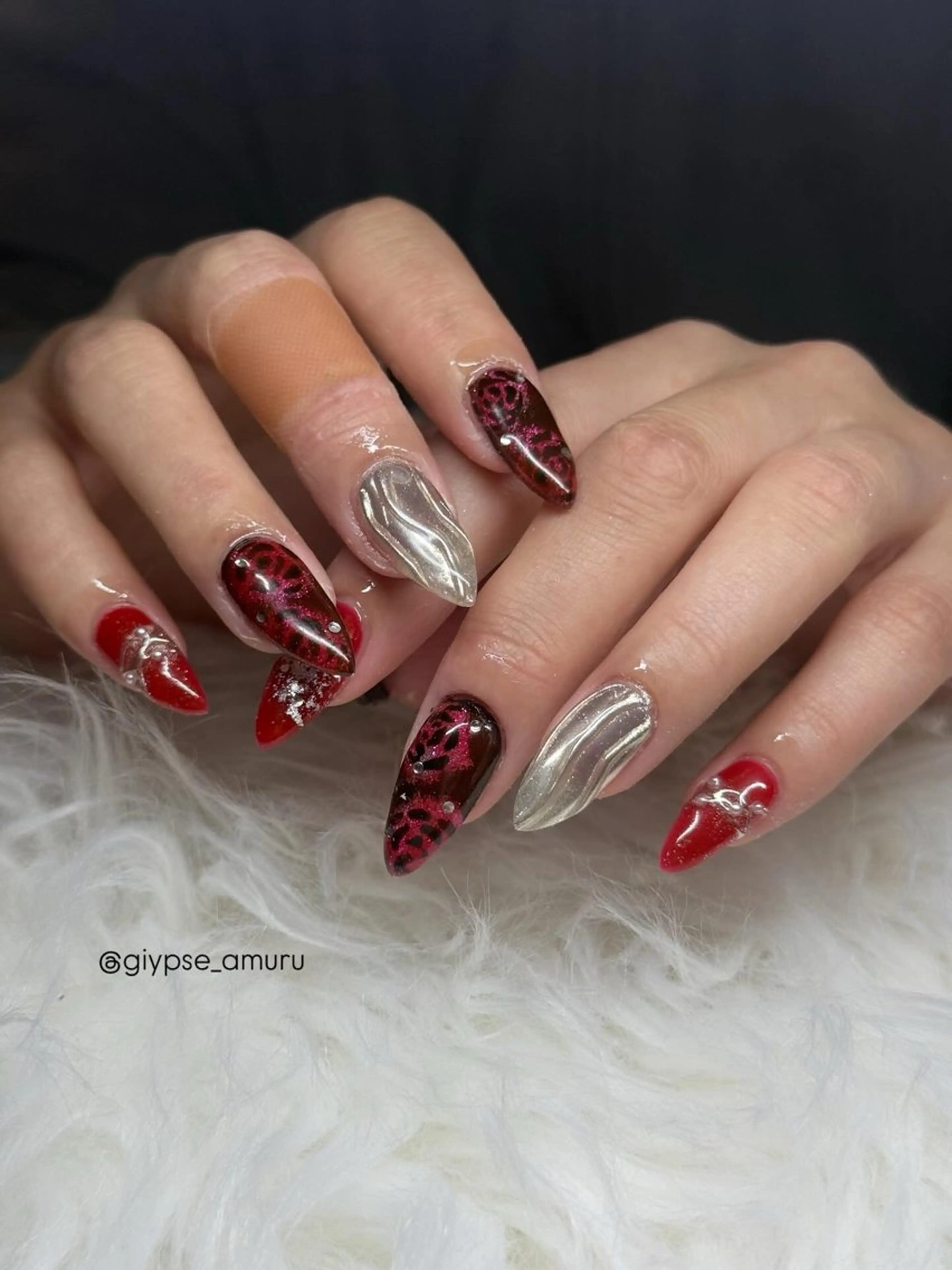 ネイル ハンドネイル Giypsē amuruのネイルデザイン